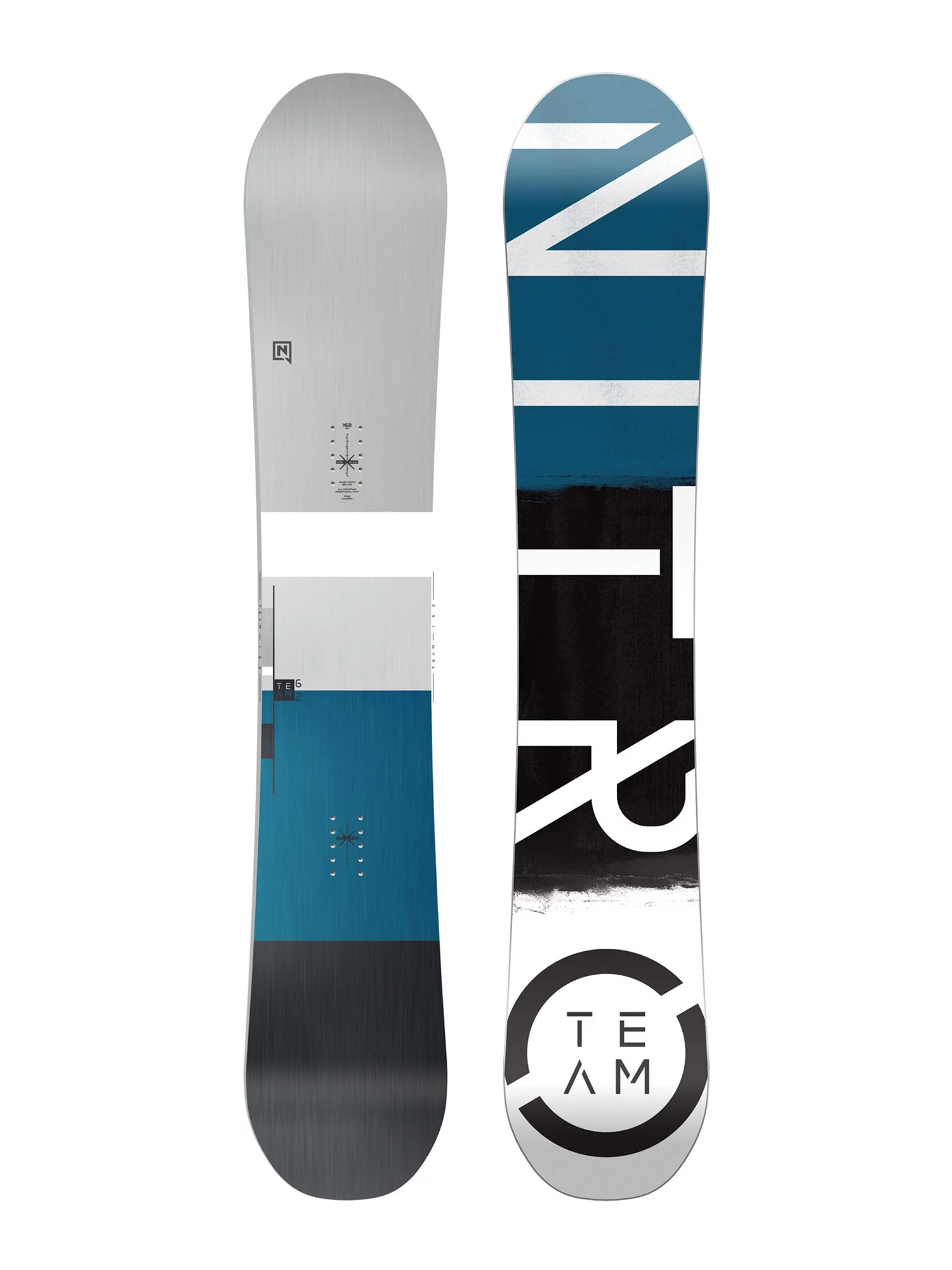 Férfi Nitro Team Snowboard (blue/black/white)