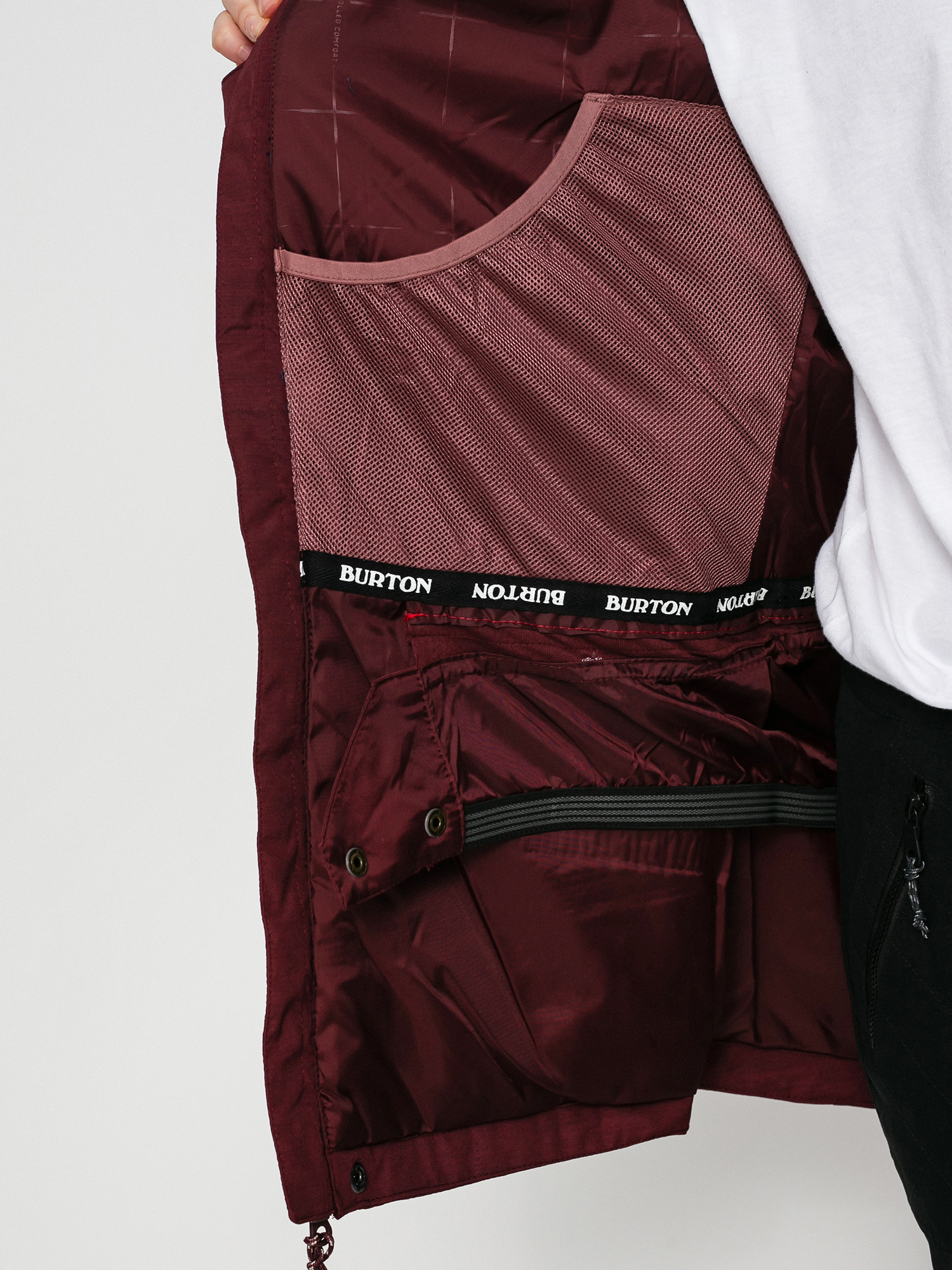 Női Burton Jet Set Snowboard dzseki (port royal heather)