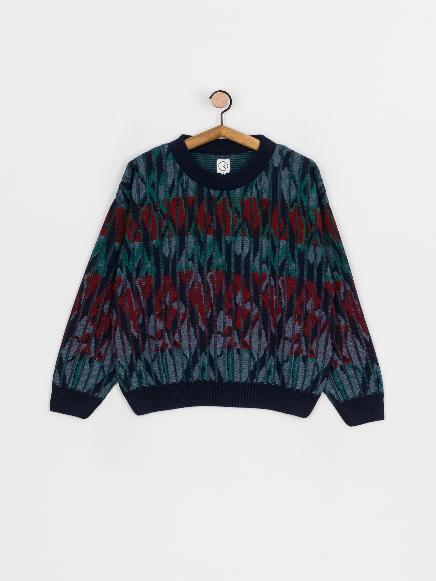 Polar Skate Paul Knit Pulóver (rich navy)