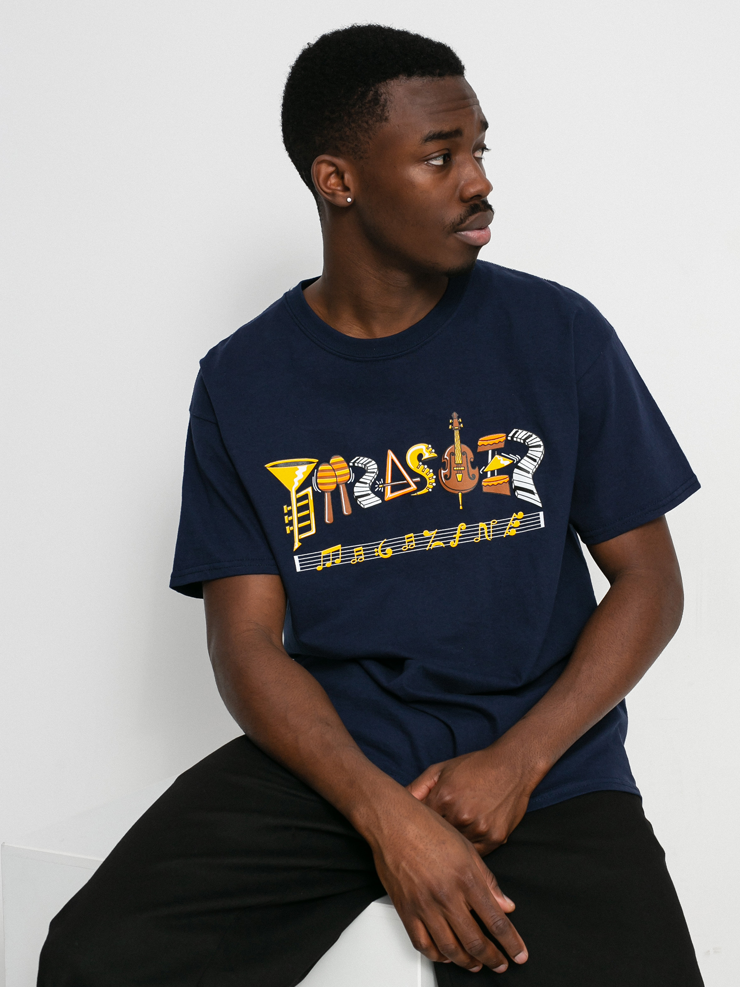 Thrasher Fillmore Logo póló (navy)
