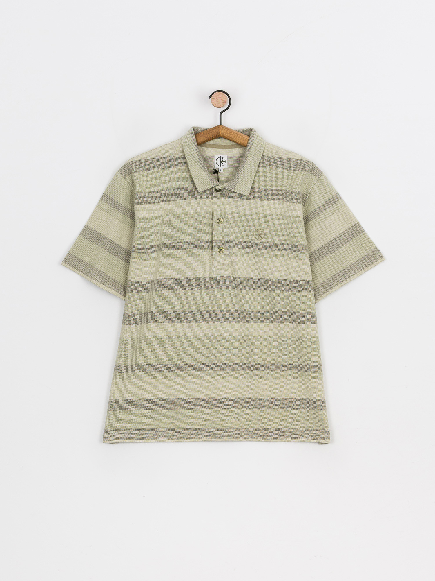 Polar Skate Multistripe Pólóing (soft green)