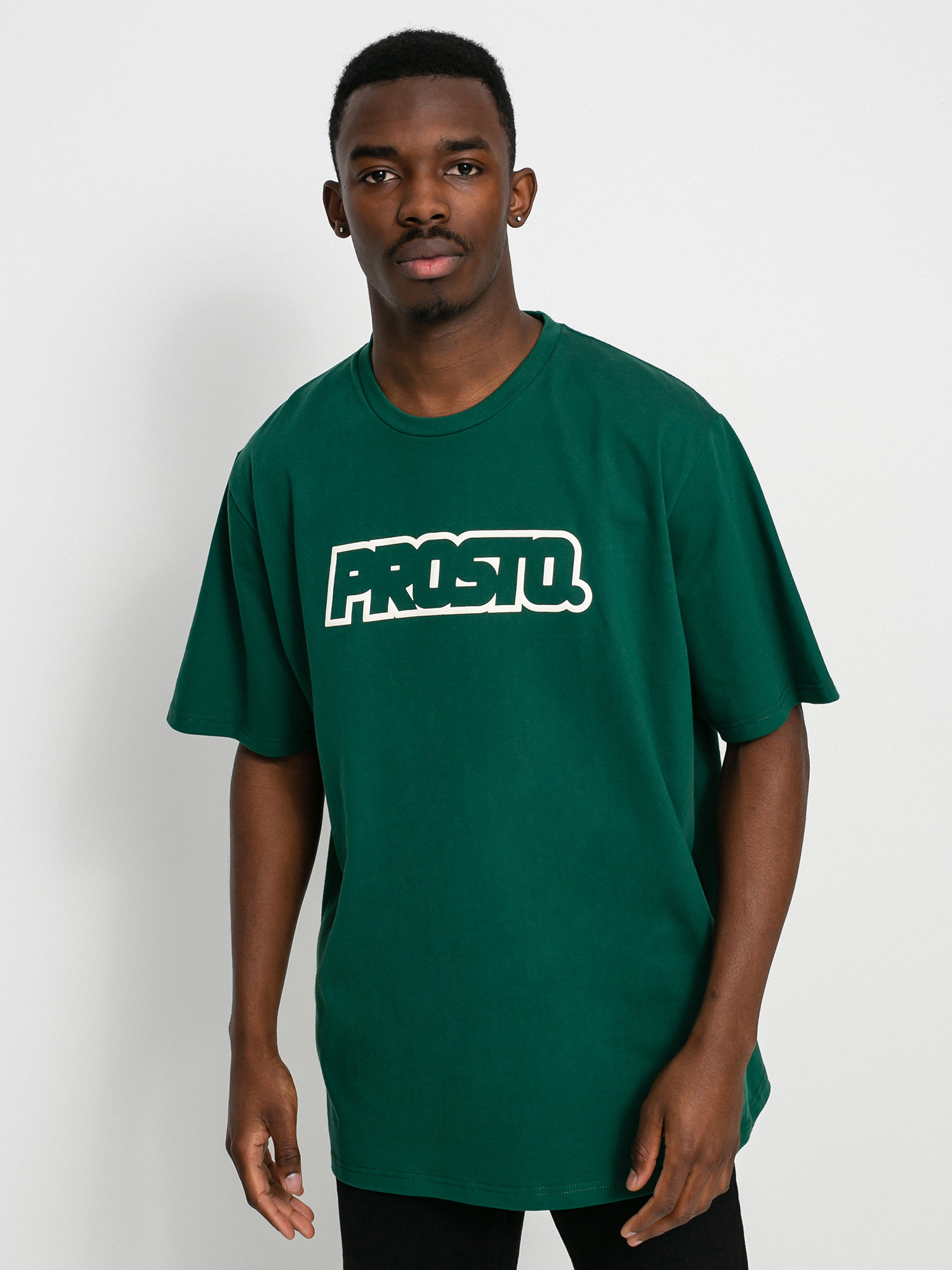 Prosto Logout póló (dark green)