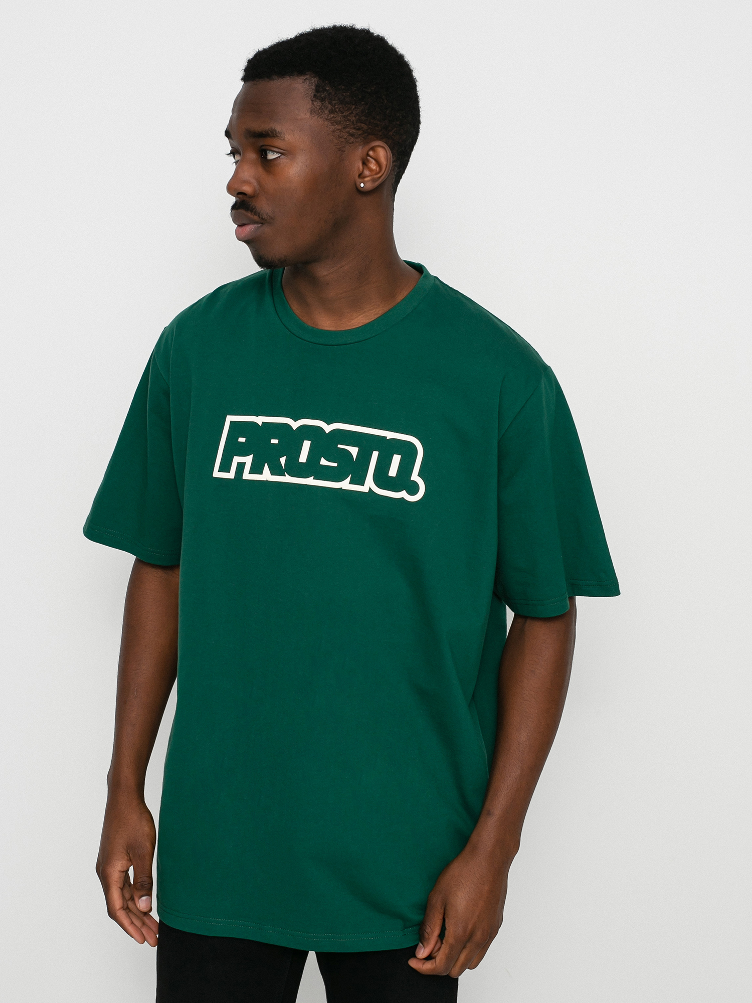 Prosto Logout póló (dark green)