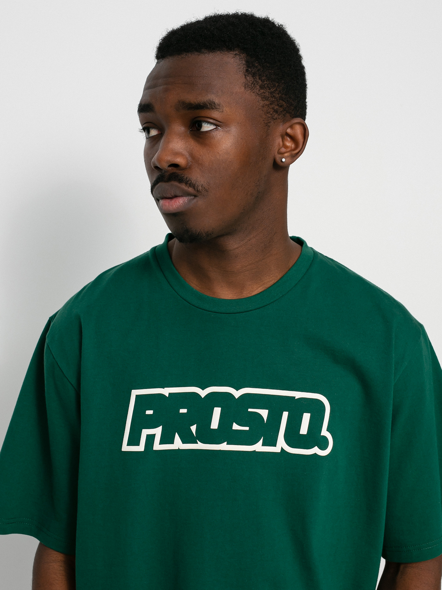 Prosto Logout póló (dark green)