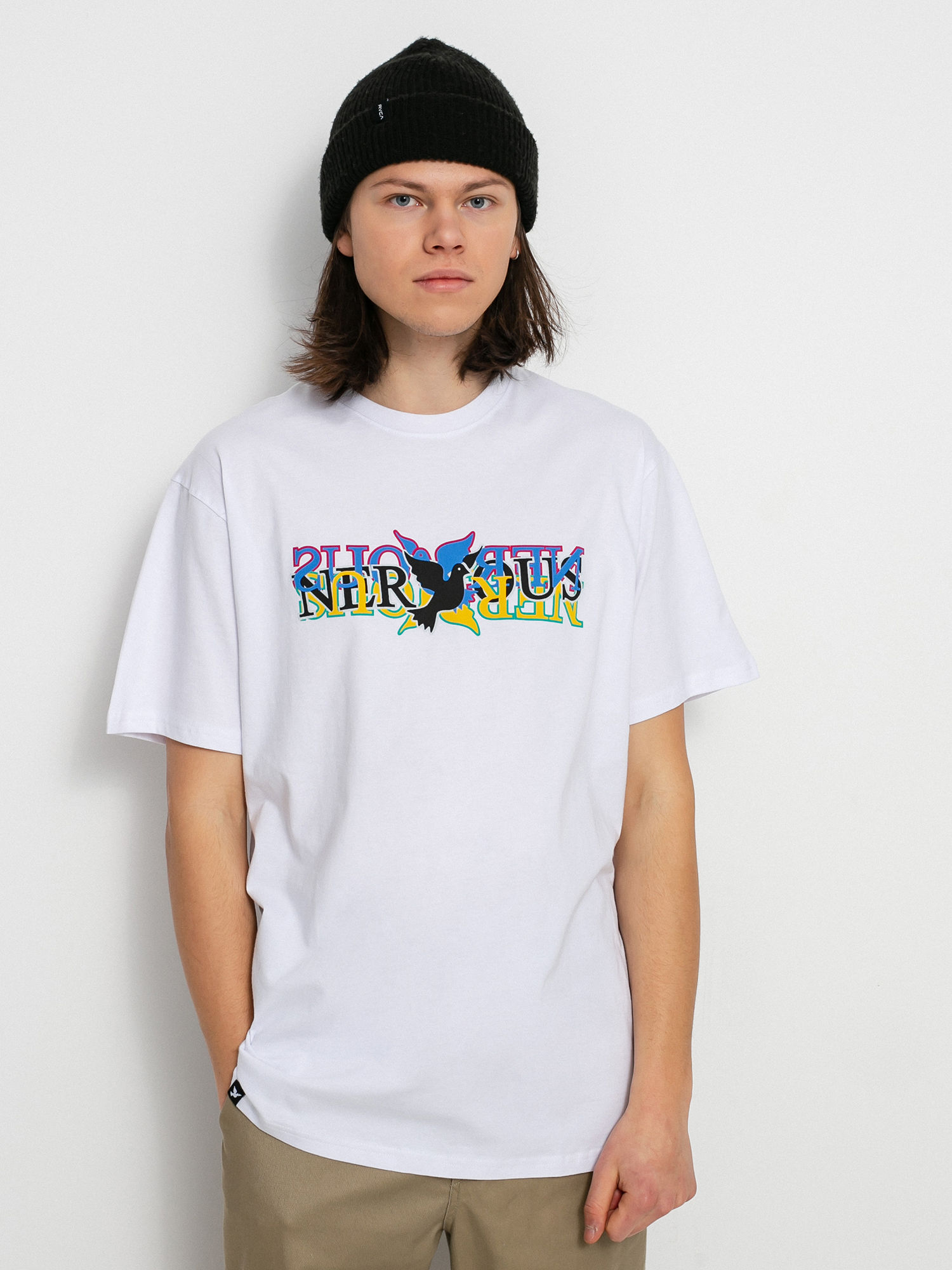 Nervous S.A.M. póló (white)