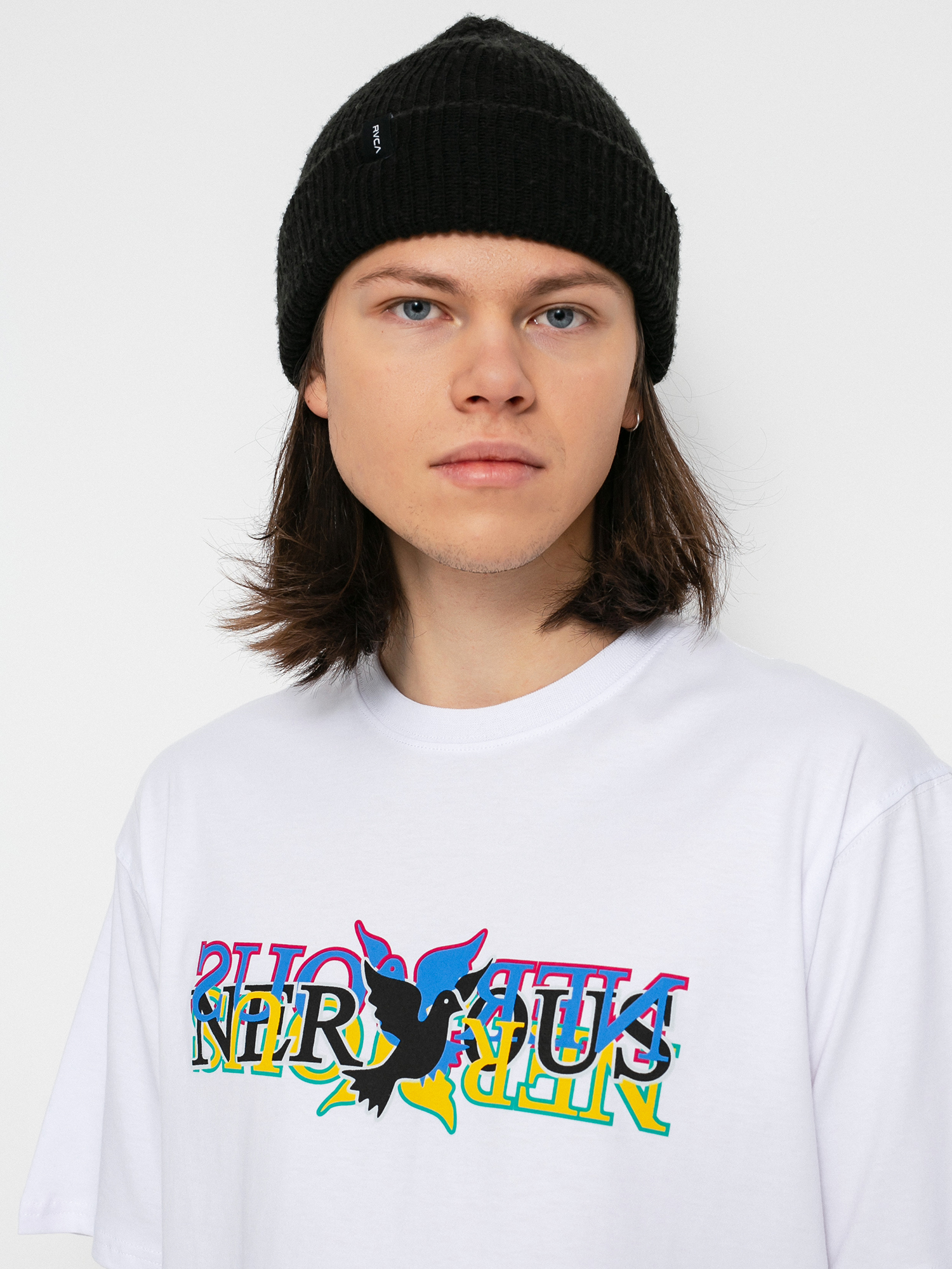 Nervous S.A.M. póló (white)