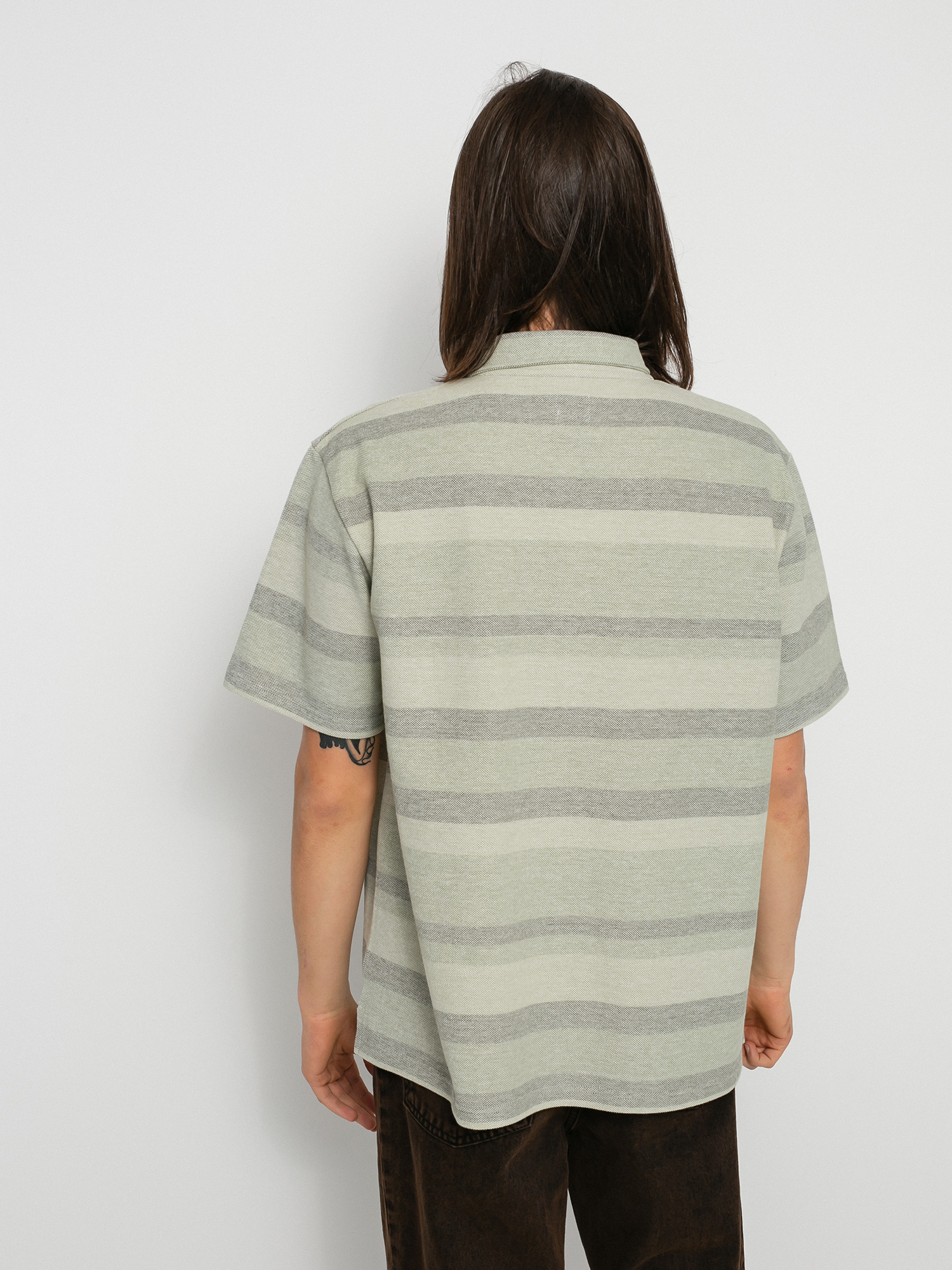 Polar Skate Multistripe Pólóing (soft green)