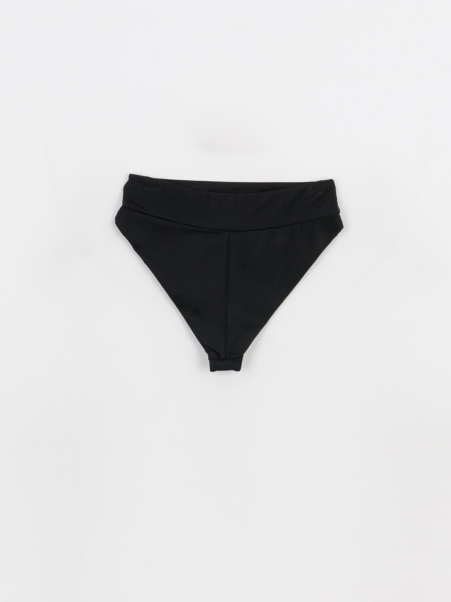 RVCA Dół od bikini Solid High Rise Alsónemű Wmn (black)