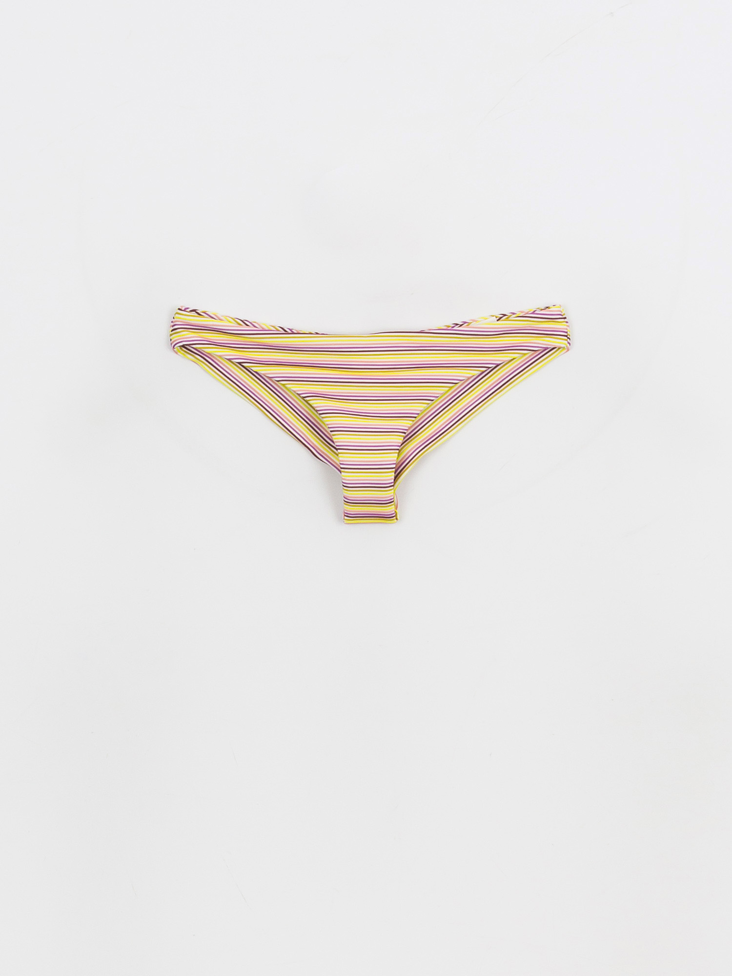 RVCA Dół od bikini Stripe Out Cheeky Fürdőruha Wmn (creme)