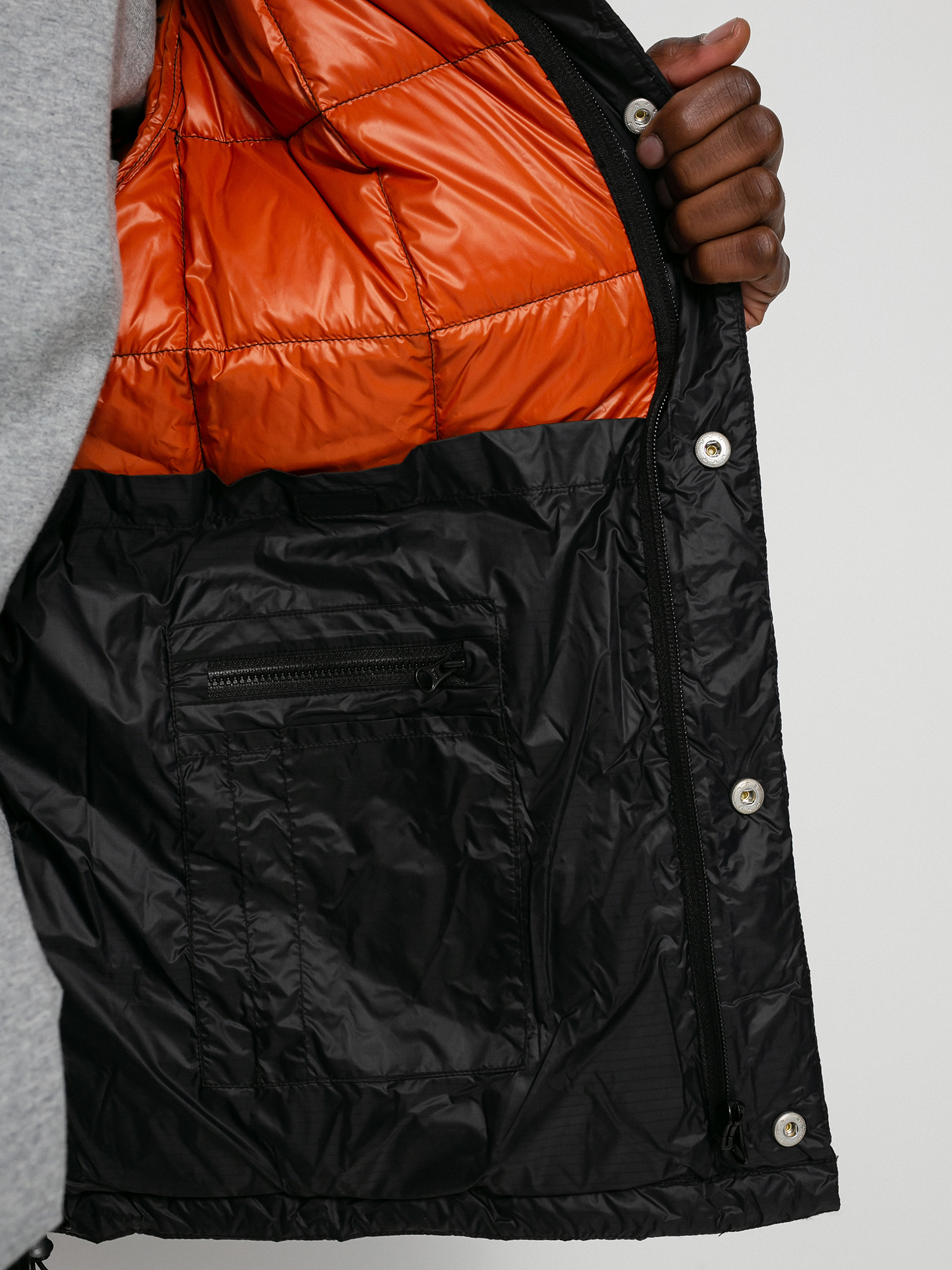 Polar Skate Lightweight Puffer Dzseki (black)