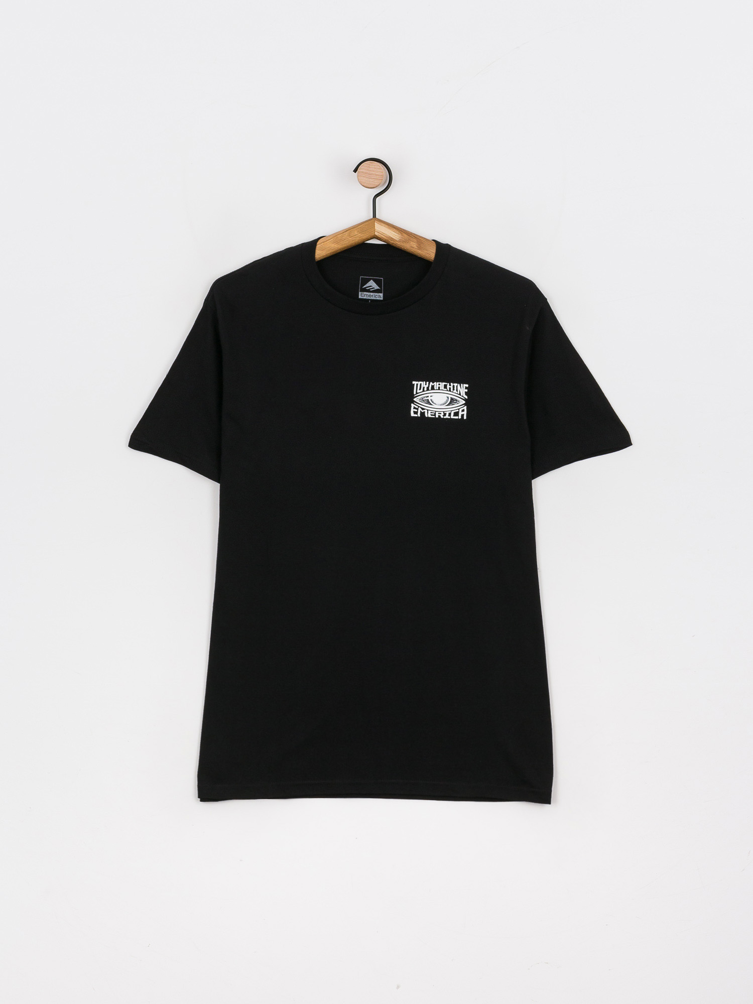 Emerica X Toy Machine Eye póló (black)
