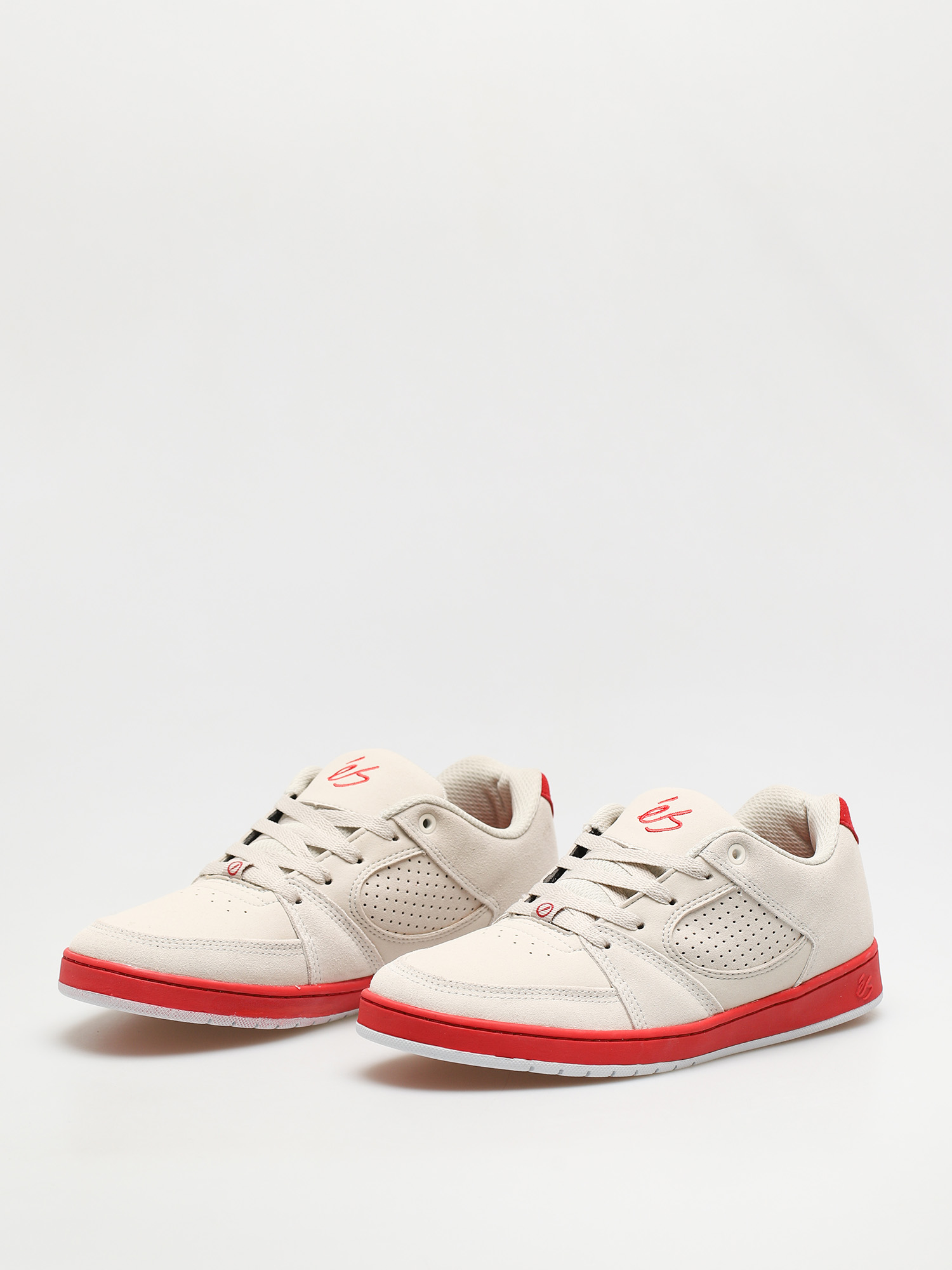 eS Accel Slim Cipők (white/white/red)