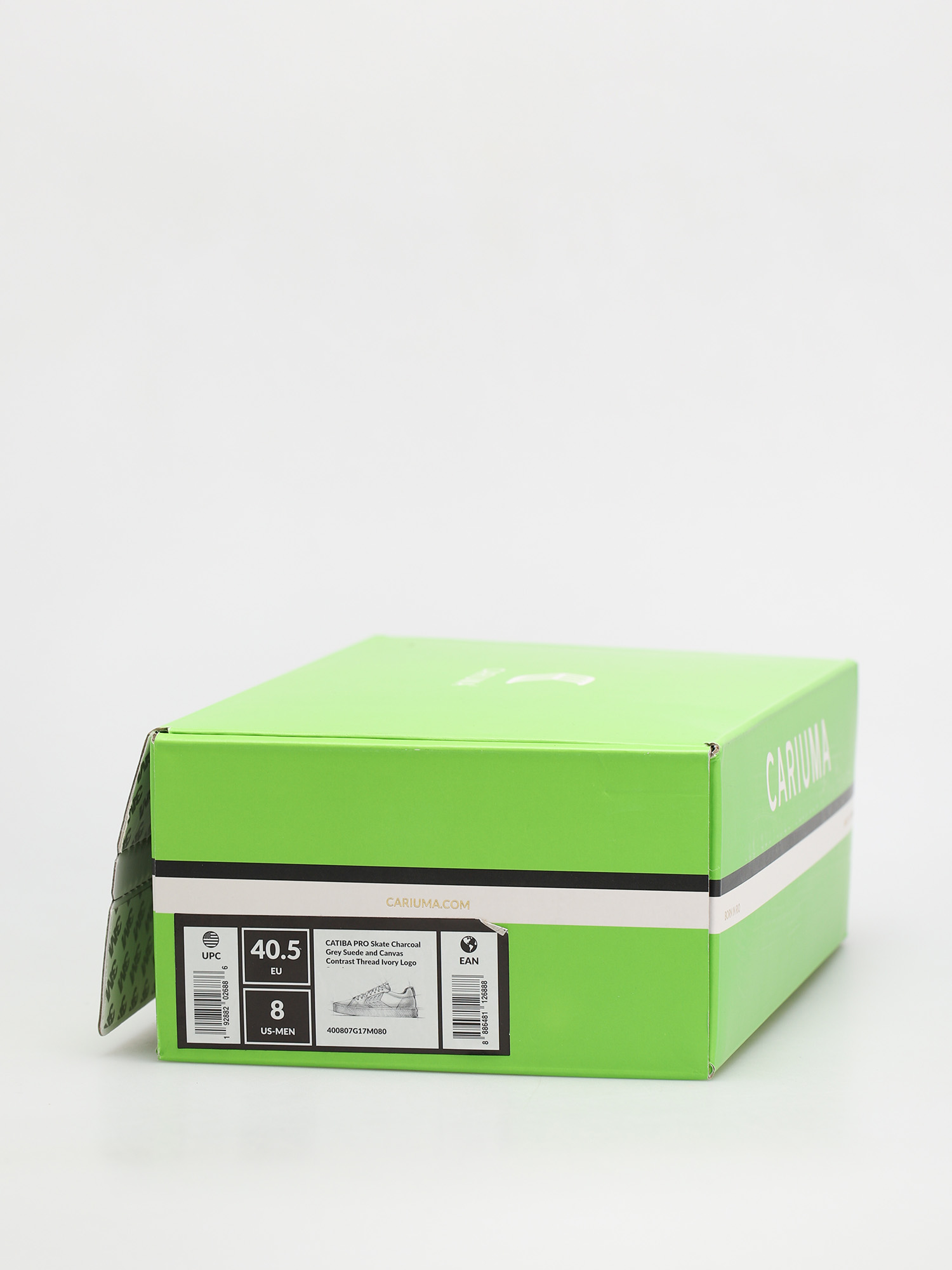 Cariuma Catiba Pro Cipők (charcoal grey/contrast thread ivory logo)