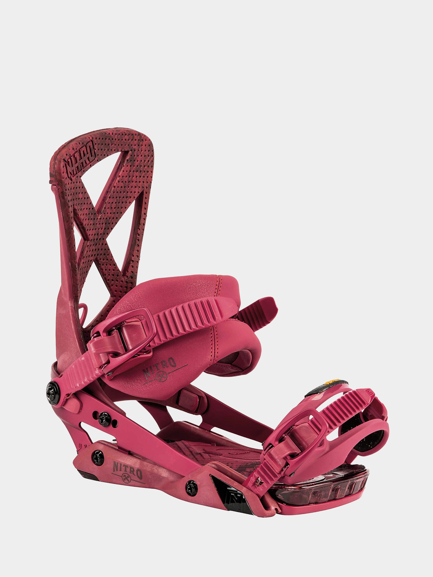 Férfi Nitro Phantom Snowboard kötés (factory craft series red)