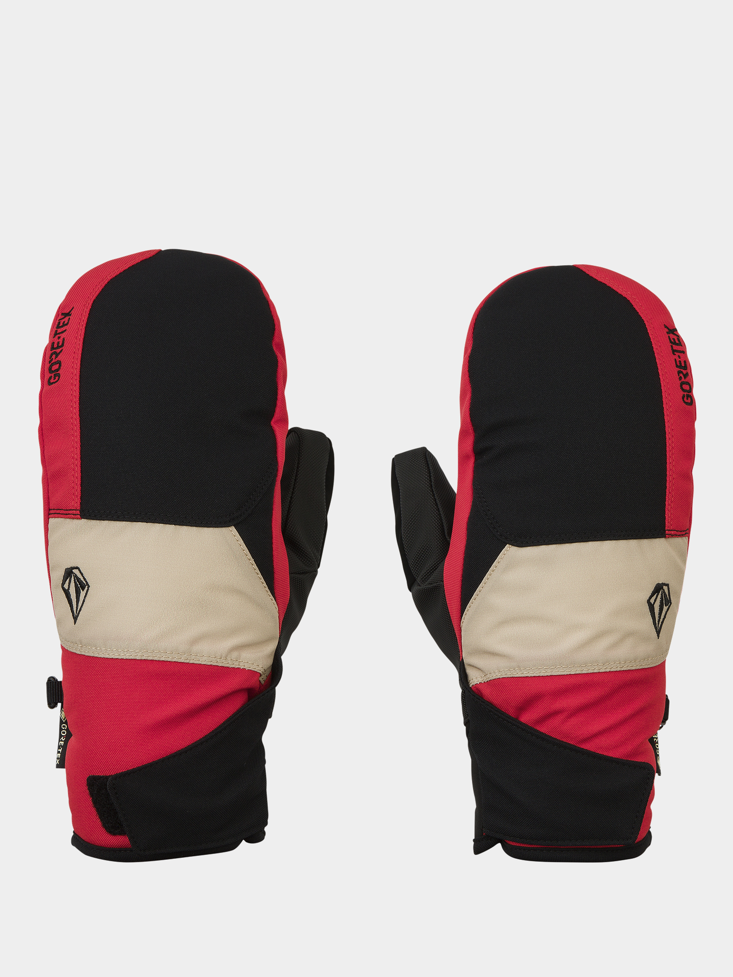 Volcom Stay Dry Gore Tex Mitt Kesztyű (red)