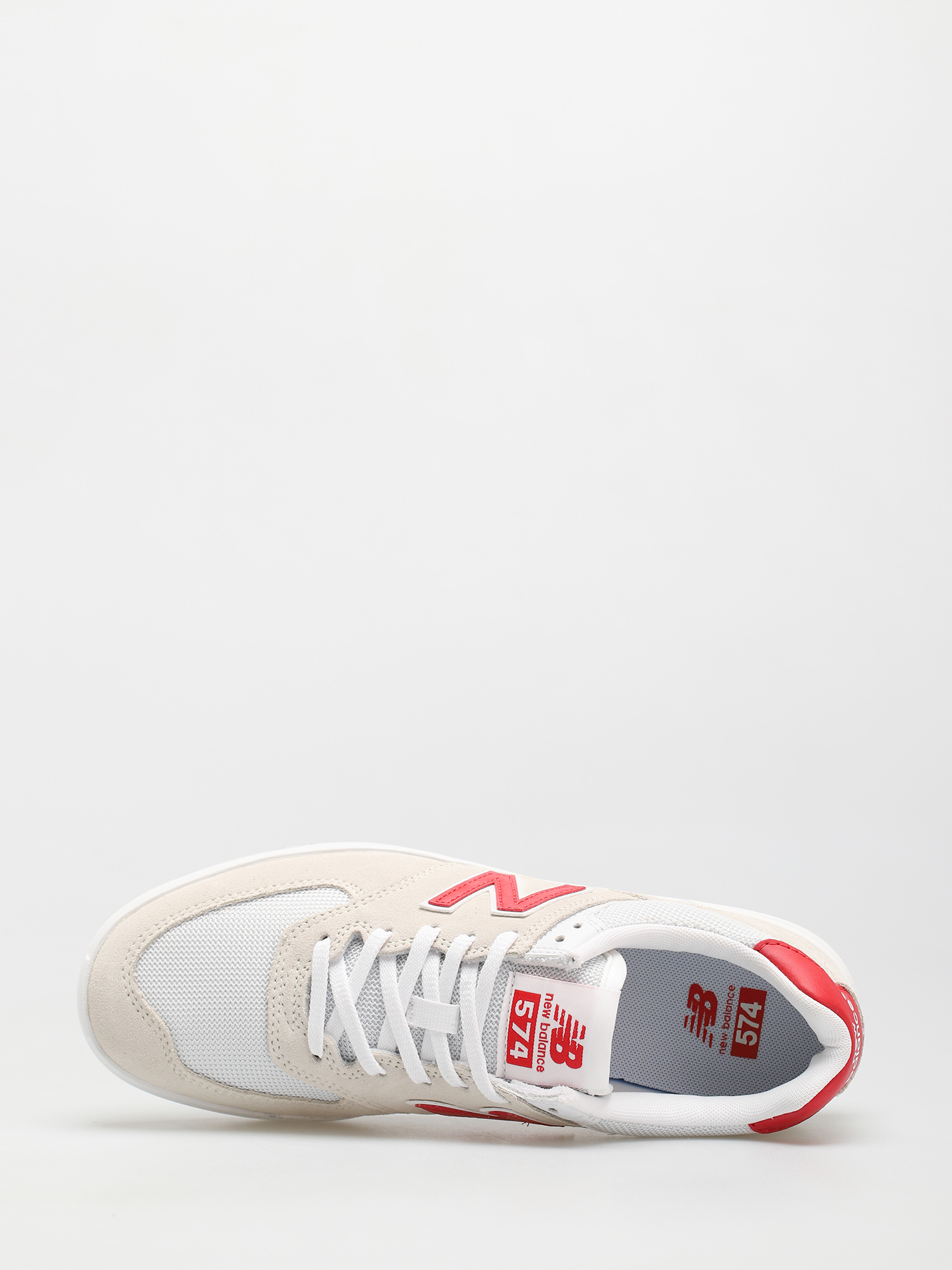 New Balance 574 Cipők (white/red)