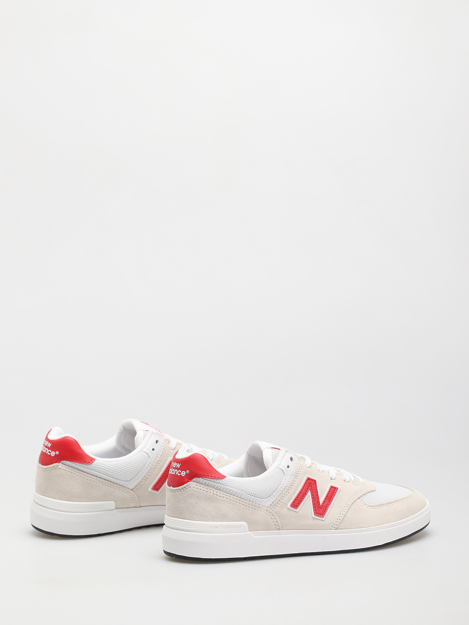 New Balance 574 Cipők (white/red)