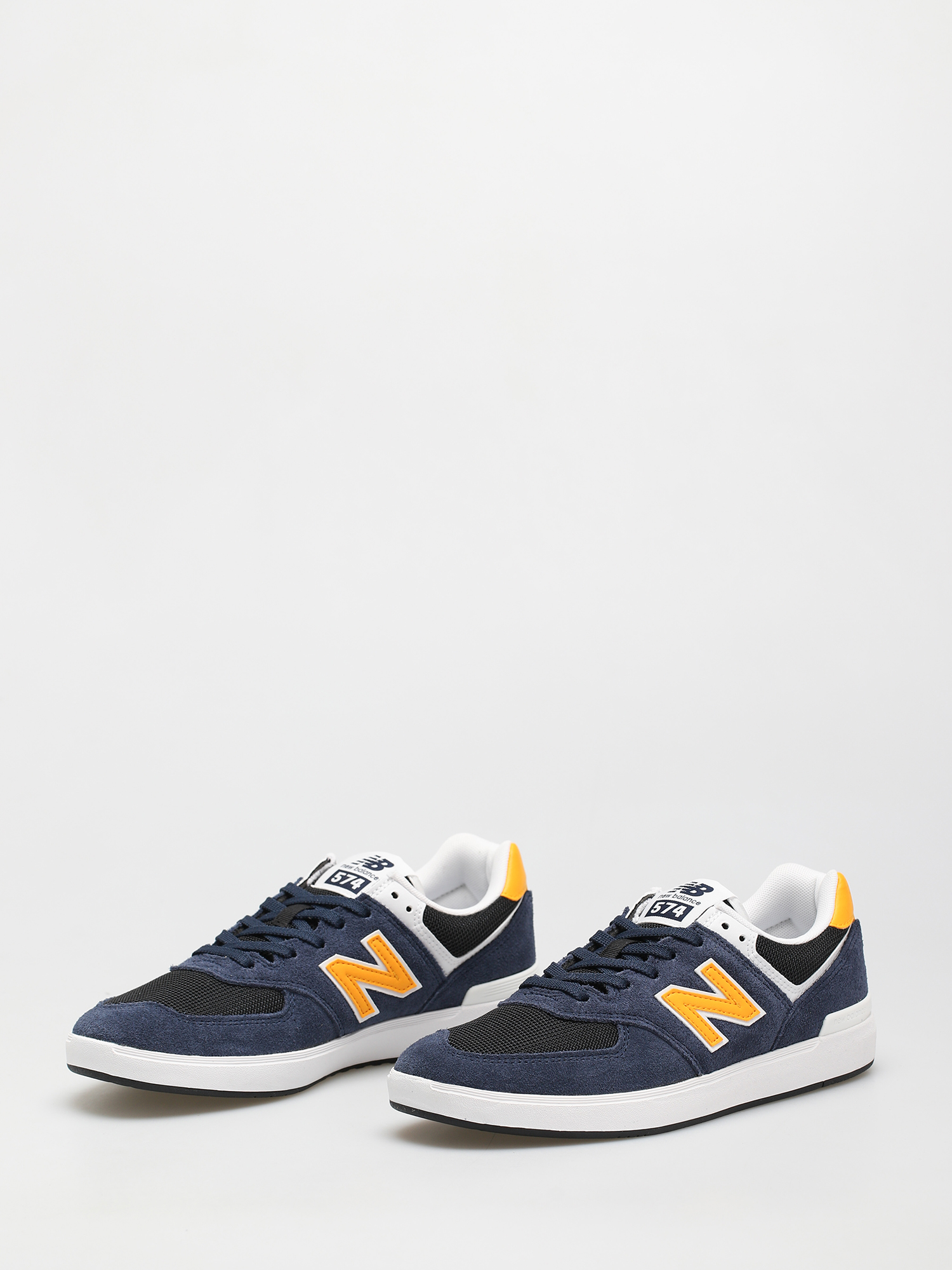 New Balance 574 Cipők (navy/yellow)