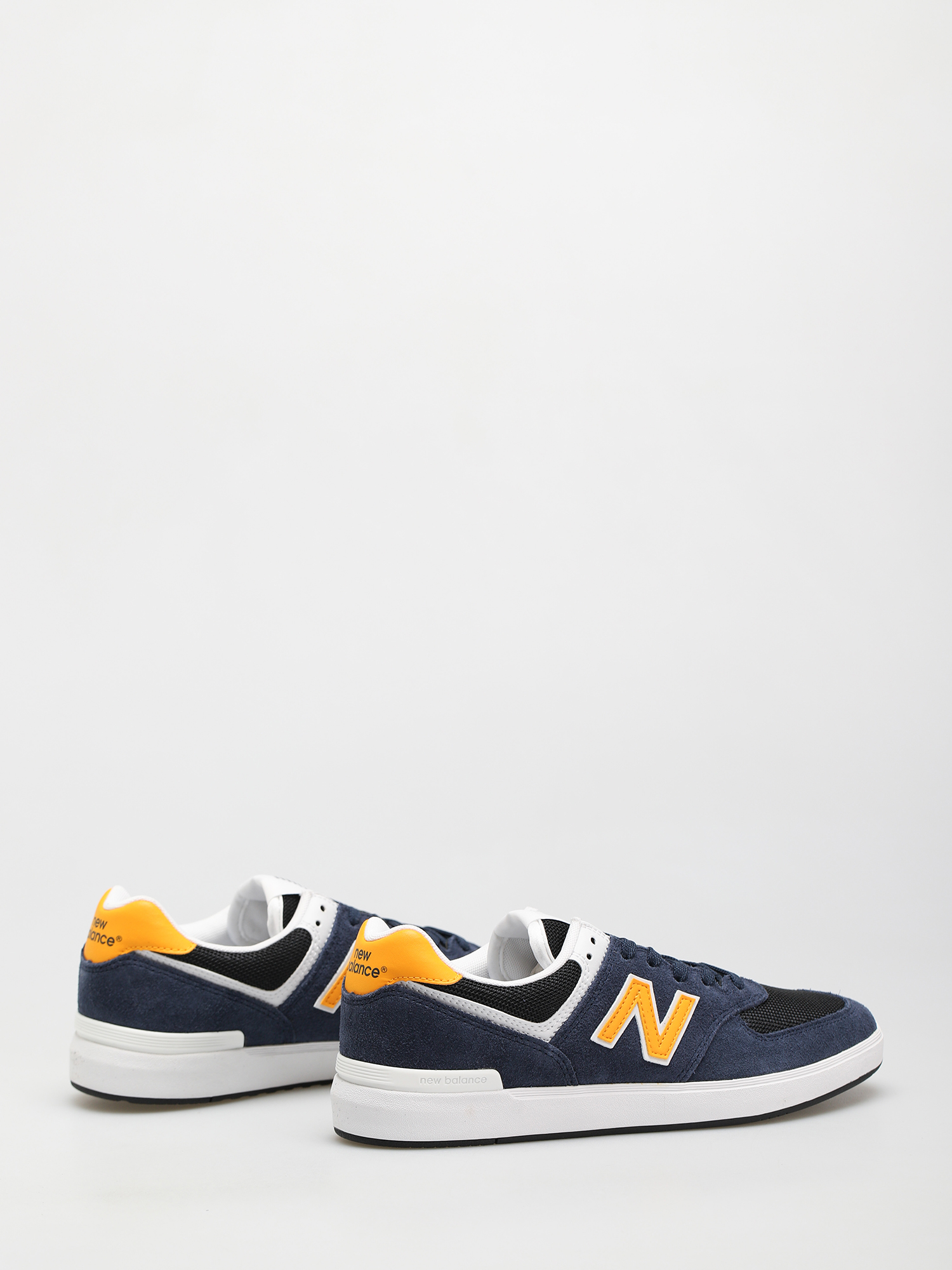 New Balance 574 Cipők (navy/yellow)
