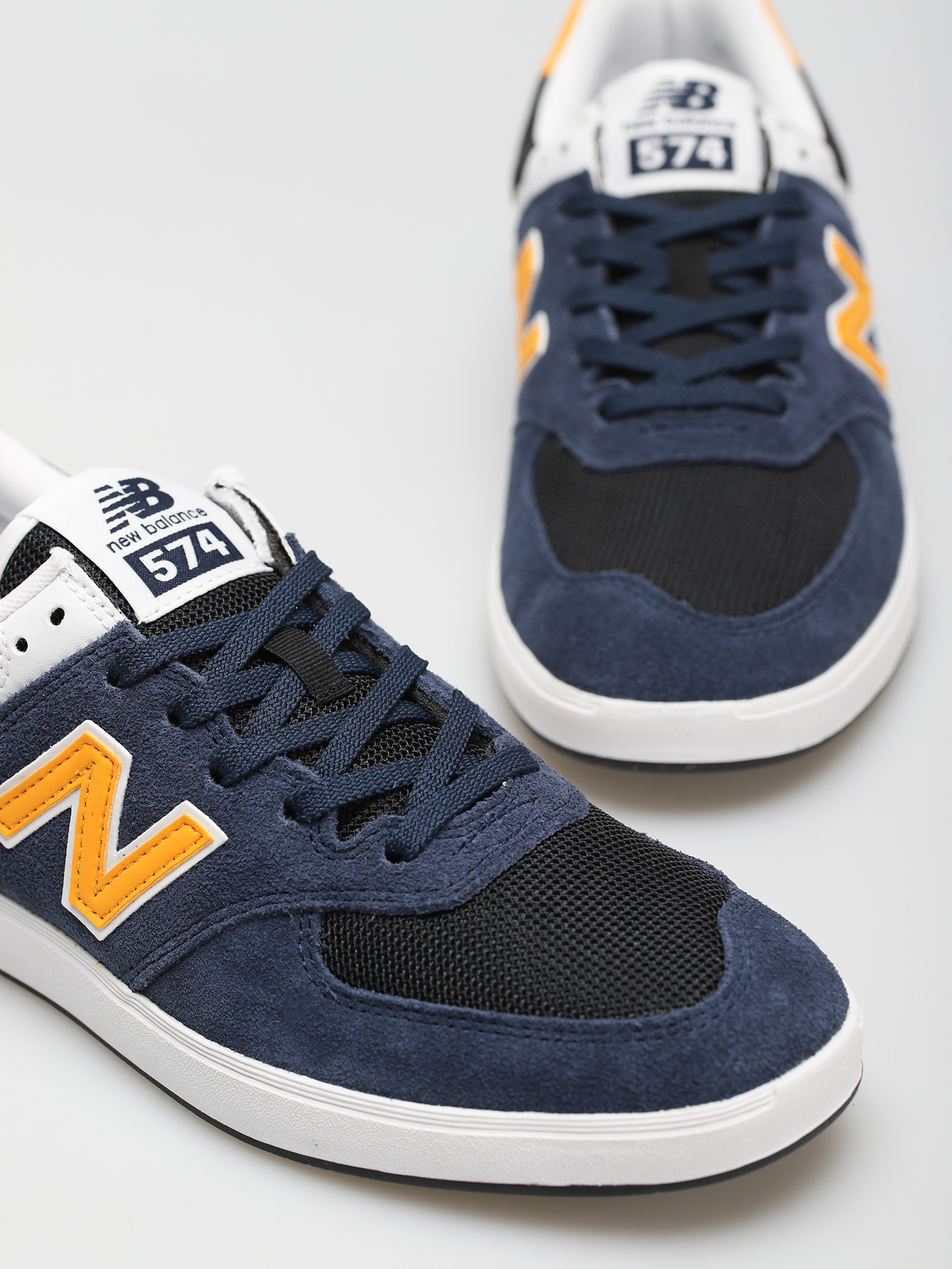 New Balance 574 Cipők (navy/yellow)