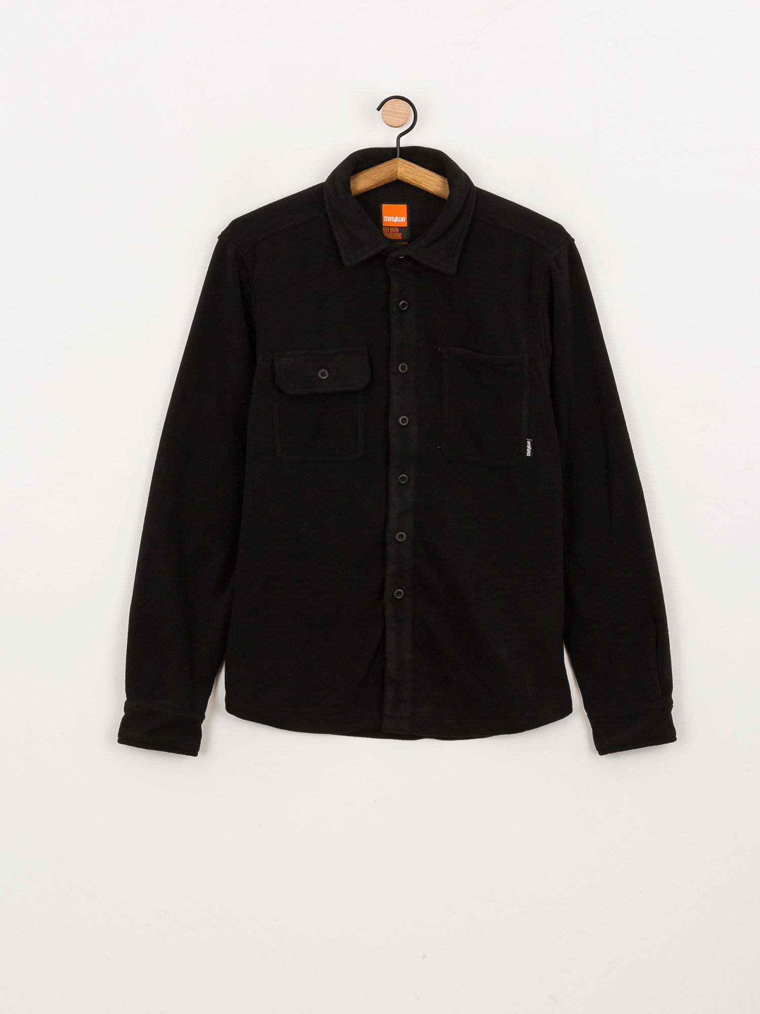 Férfi ThirtyTwo Rest Stop Shirt Ing (black)