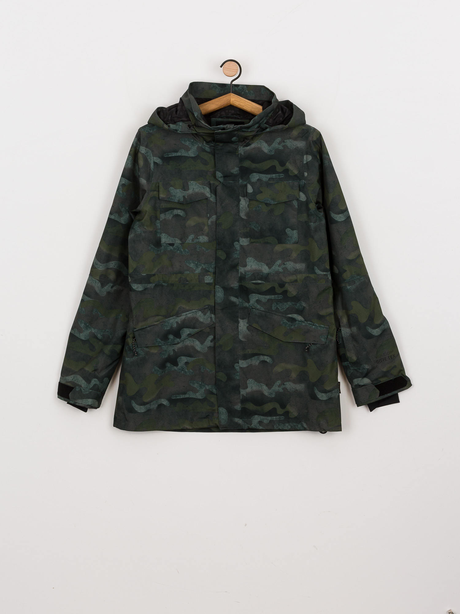Női Volcom Leda Gore Tex Snowboard dzseki (covert green)