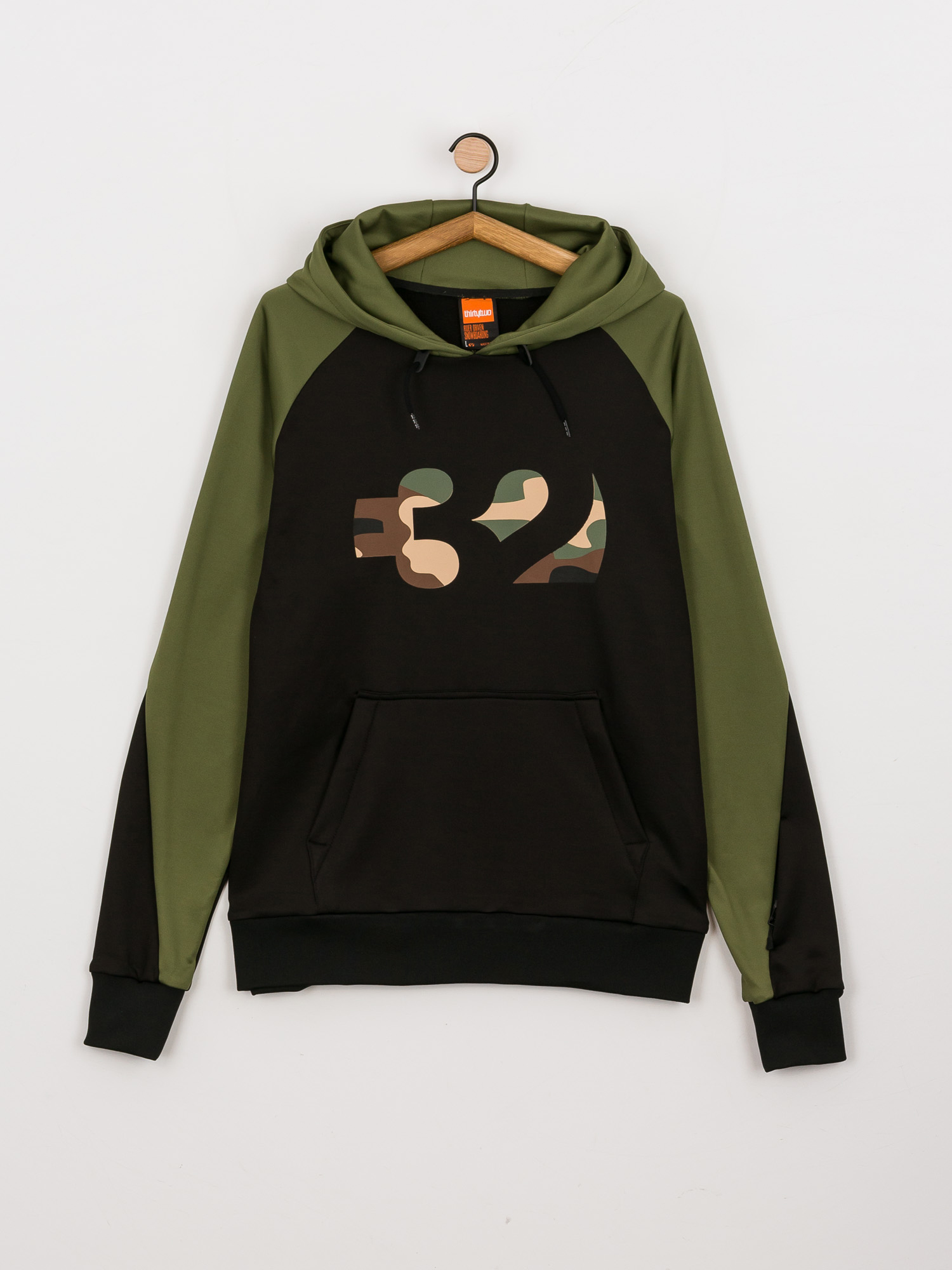 ThirtyTwo Franchise Tech HD Kapucnis pulóver (black/camo)