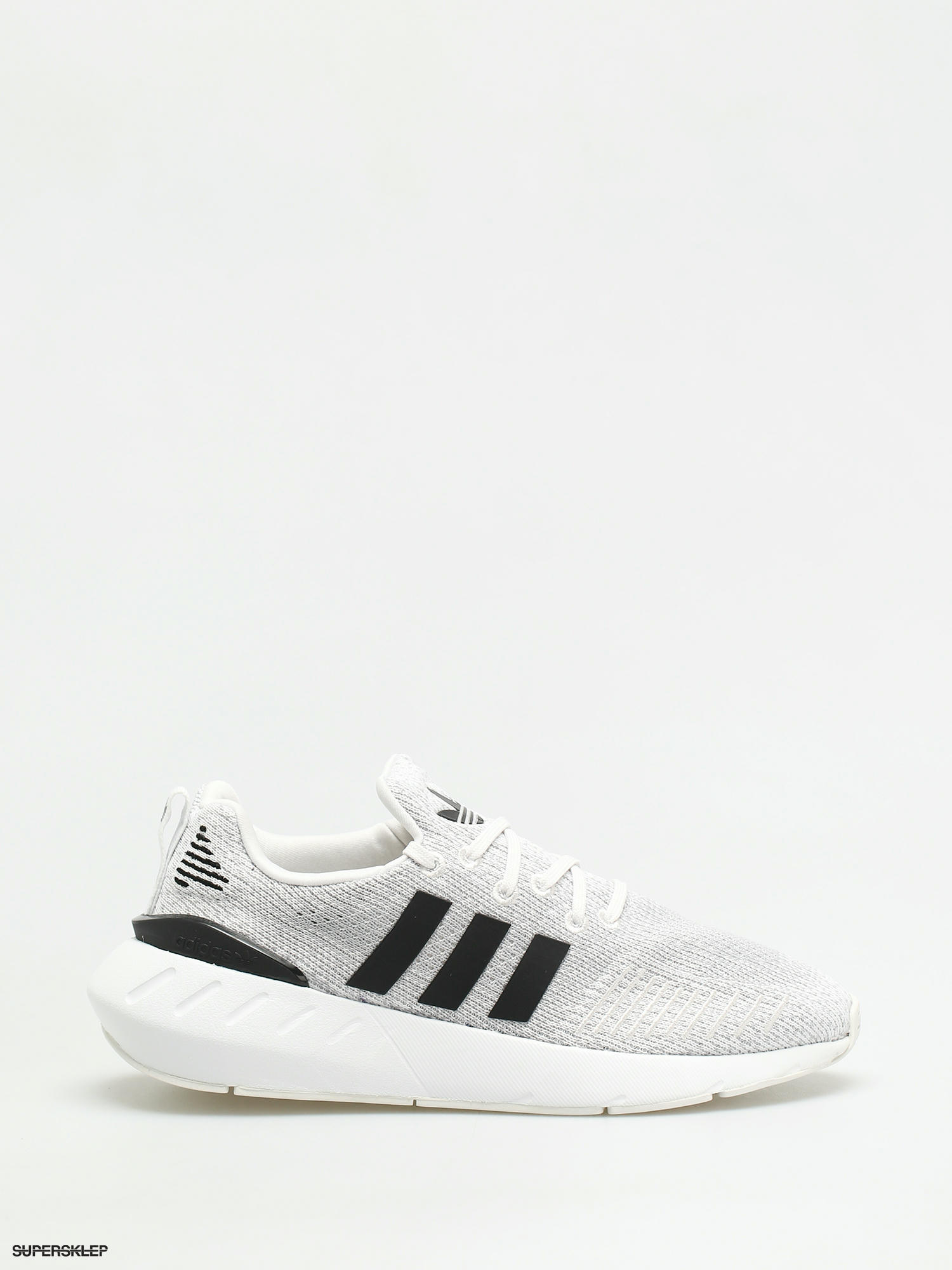 Swift run adidas 2025 white and black