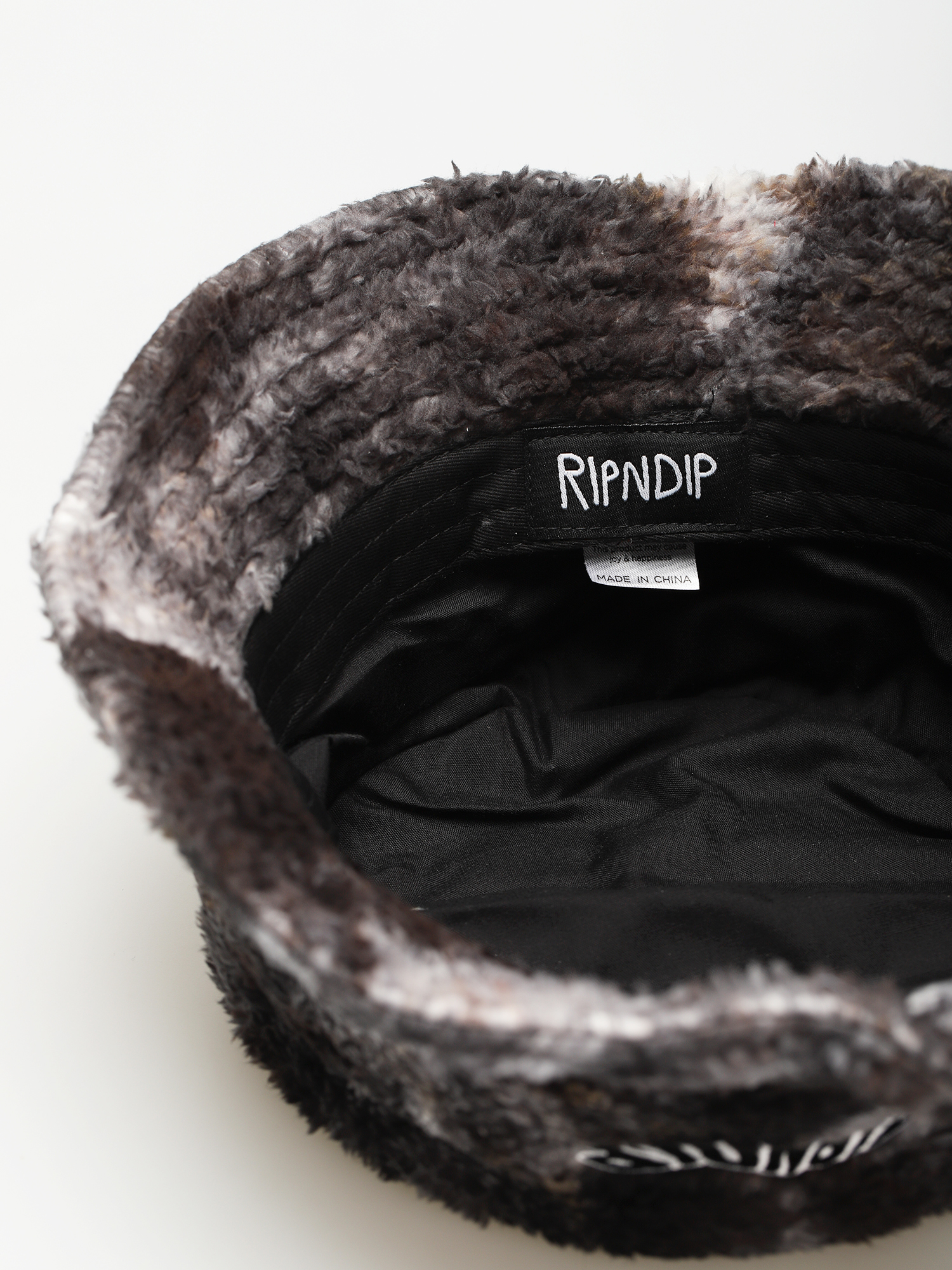 RipNDip Warped Tie Dye Sherpa Kalap (navy/mauve tie dye)