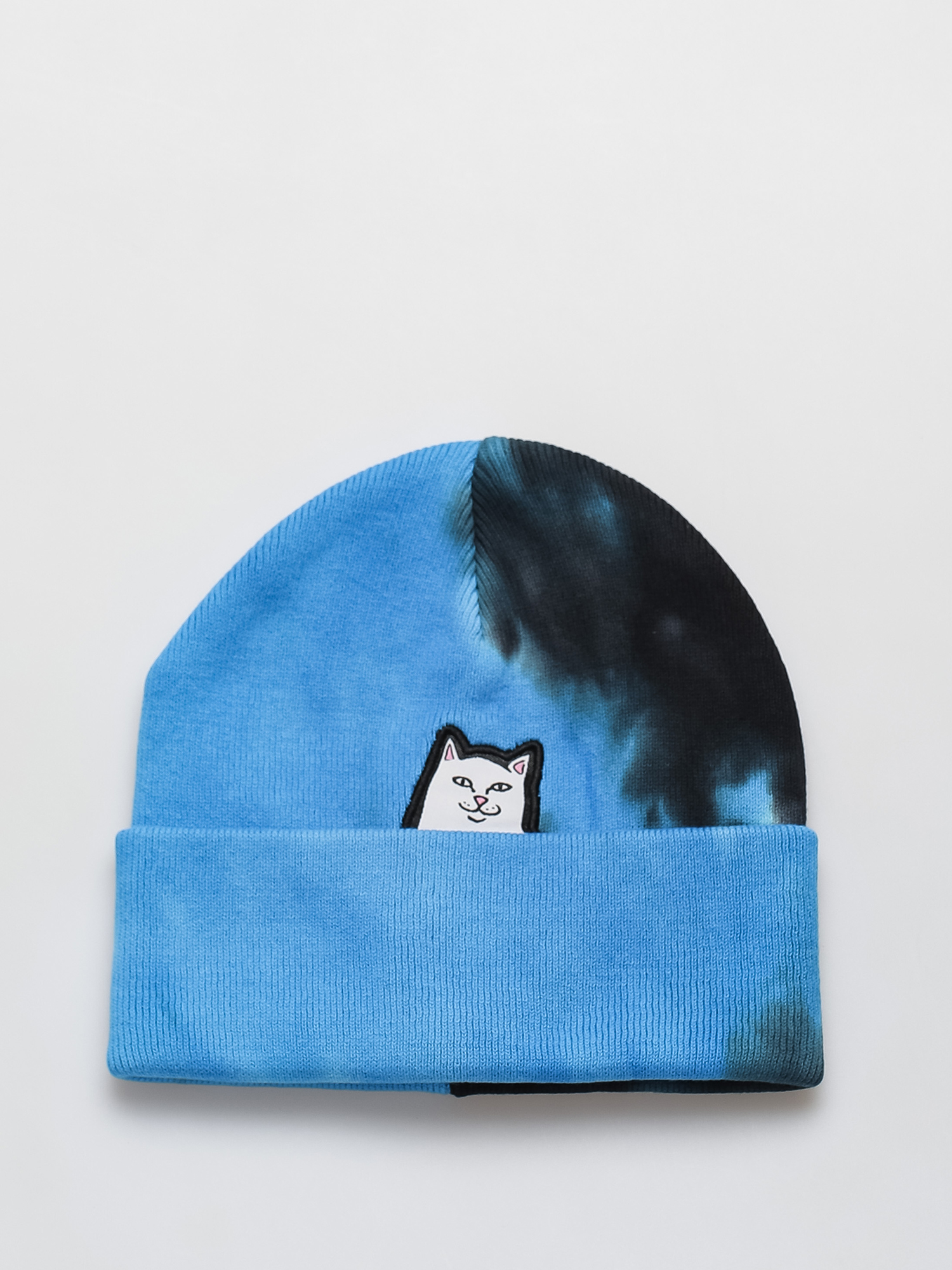 RipNDip Lord Nermal Tie Dye Sapka (black/blue half dye)
