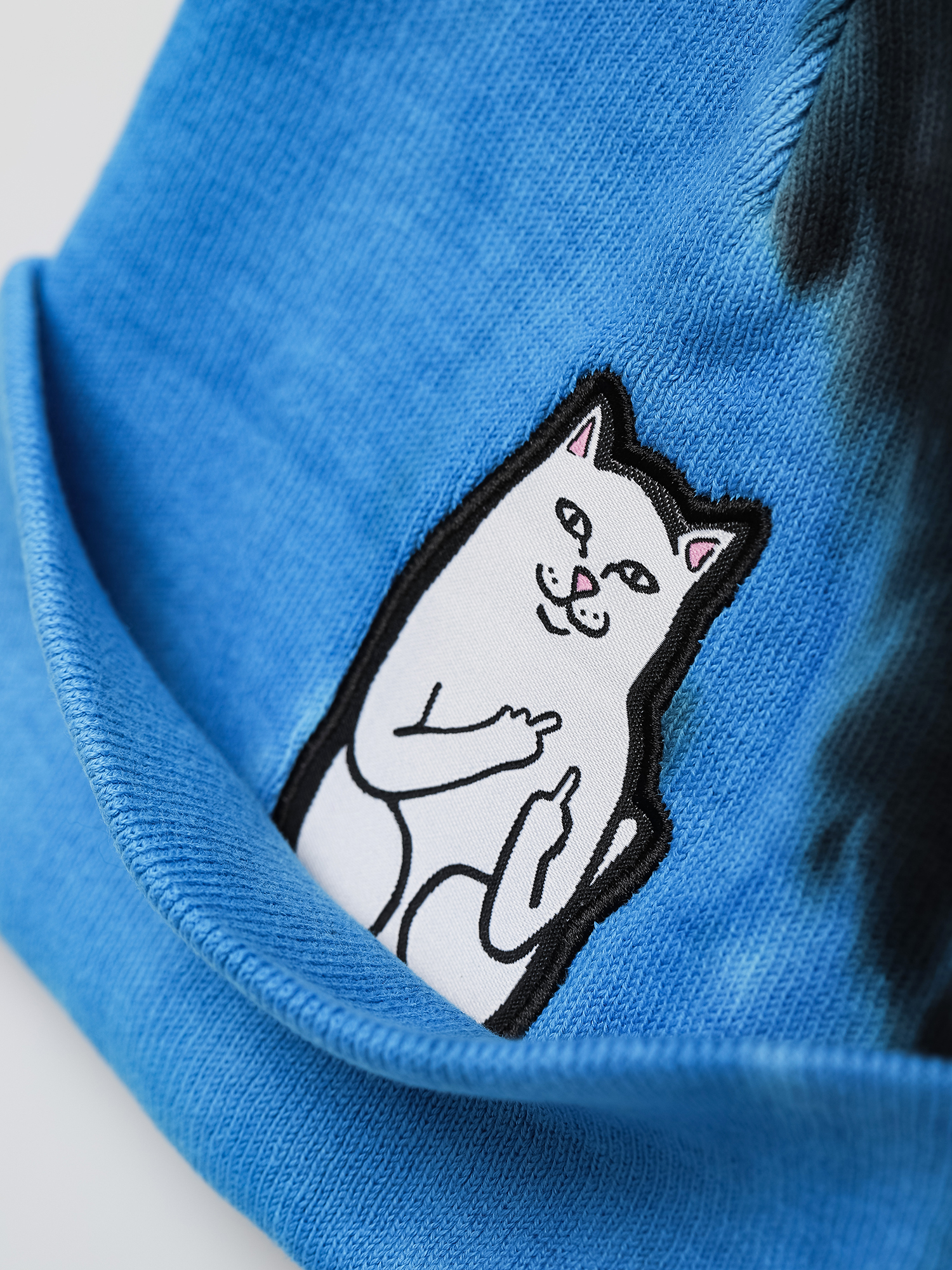 RipNDip Lord Nermal Tie Dye Sapka (black/blue half dye)
