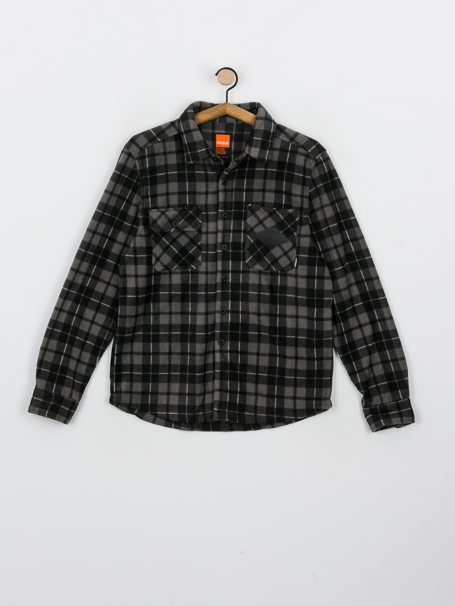 ThirtyTwo Koszula Rest Stop Shirt Hosszú ujjú felső (charcoal)