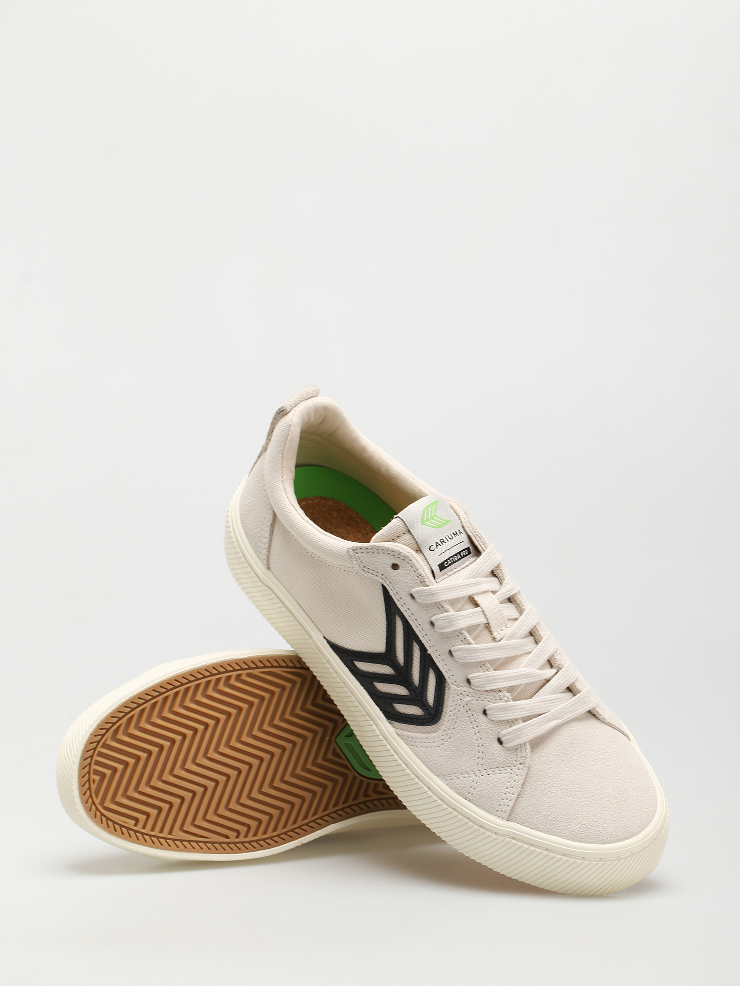 Cariuma Catiba Pro Cipők (vintage white/black logo)