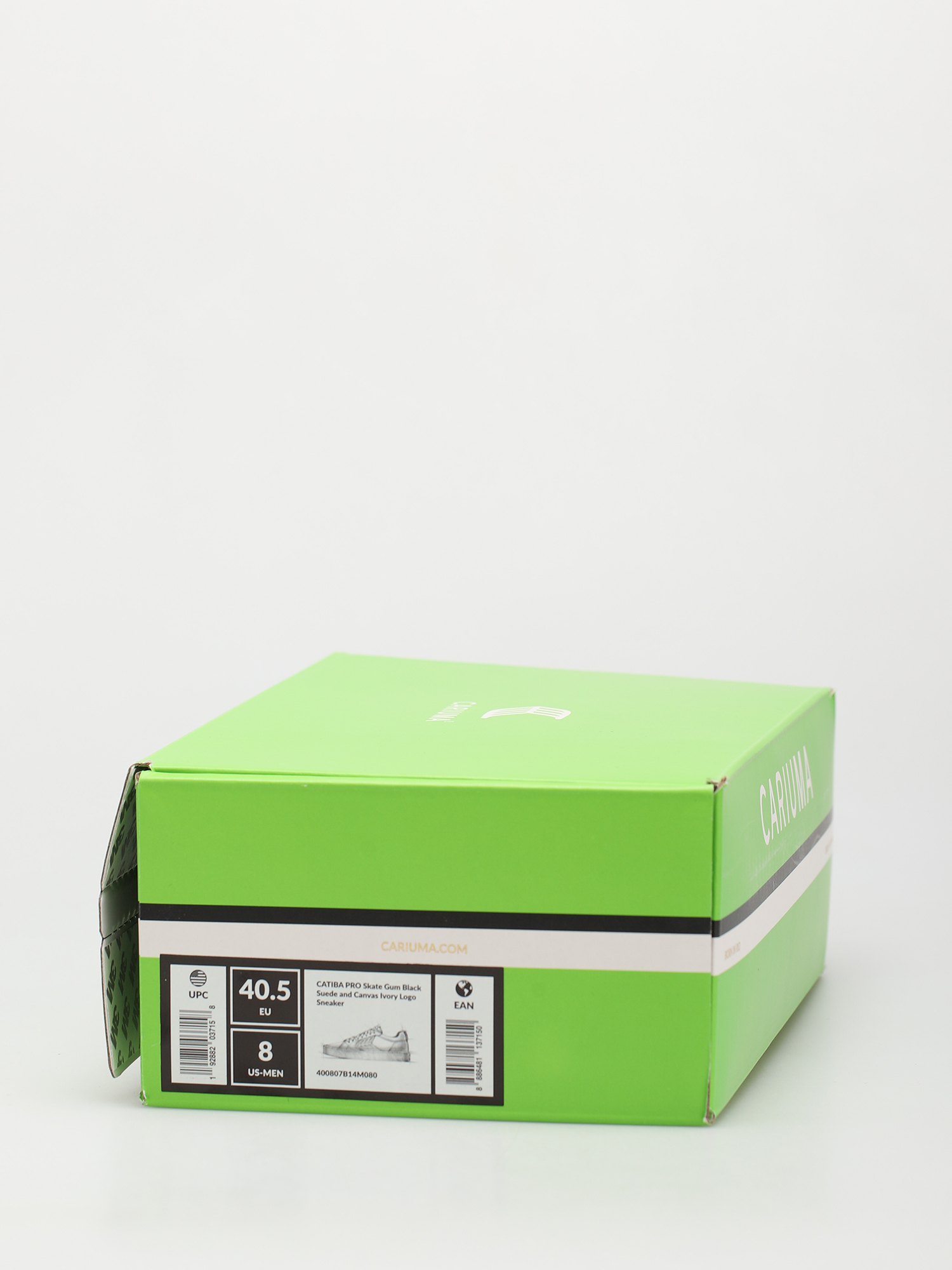 Cariuma Catiba Pro Cipők (gum black/ivory logo)