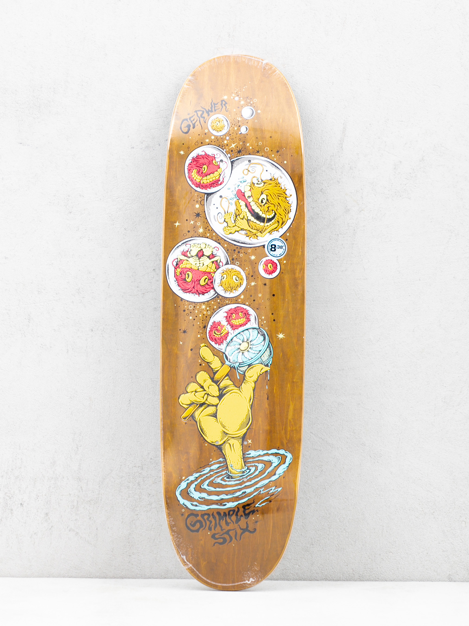 Antihero Gerwer Grimpl Back Gördeszka lap (light brown)