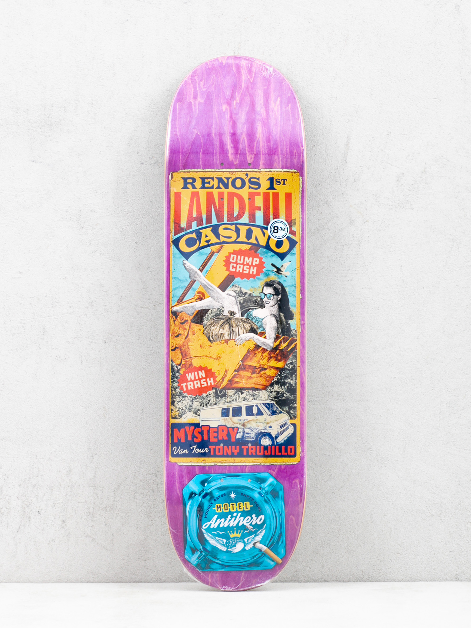 Antihero Trujillo Motel Gördeszka lap (purple)