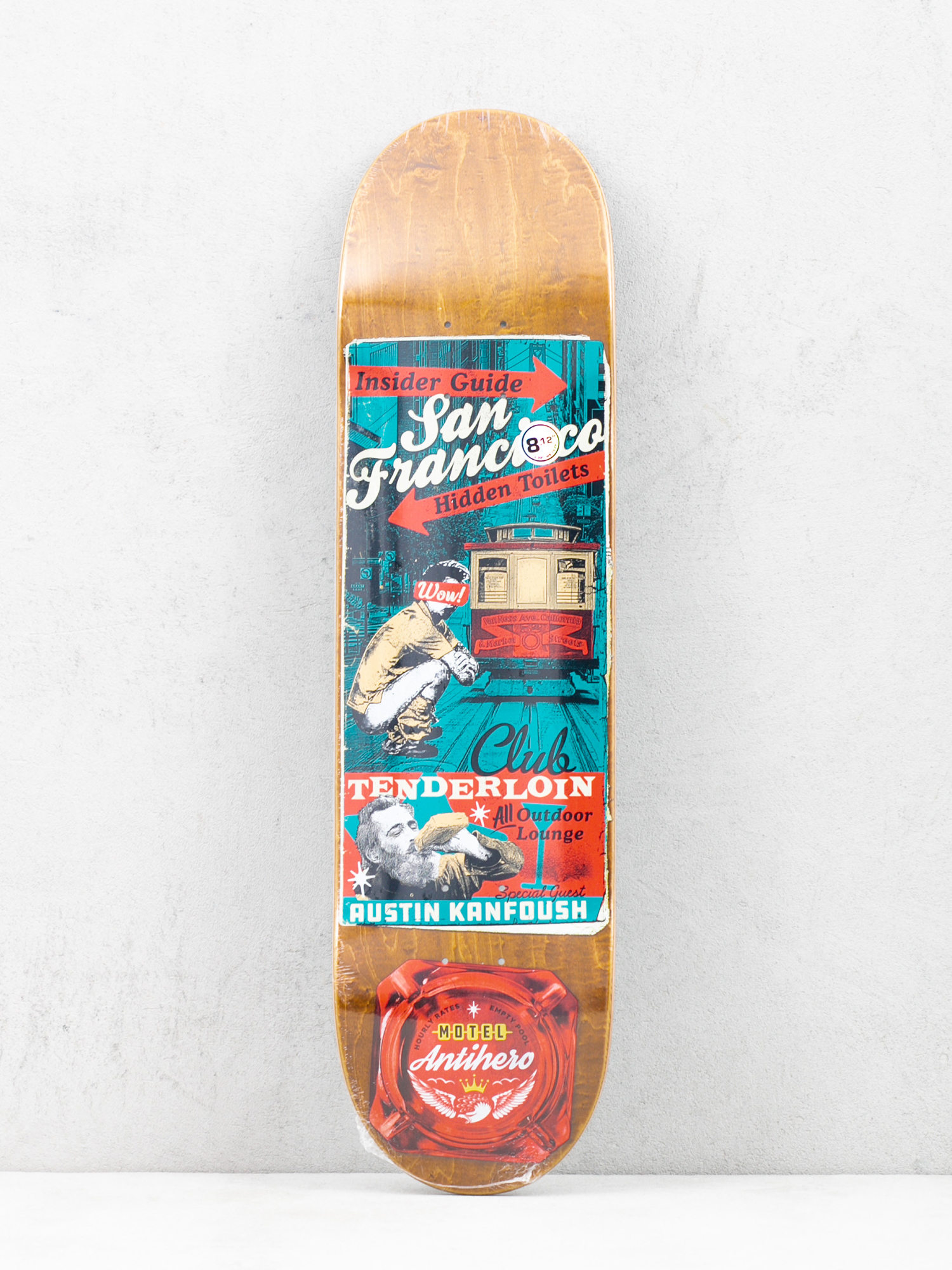 Antihero Kanfoush Motel Gördeszka lap (brown)