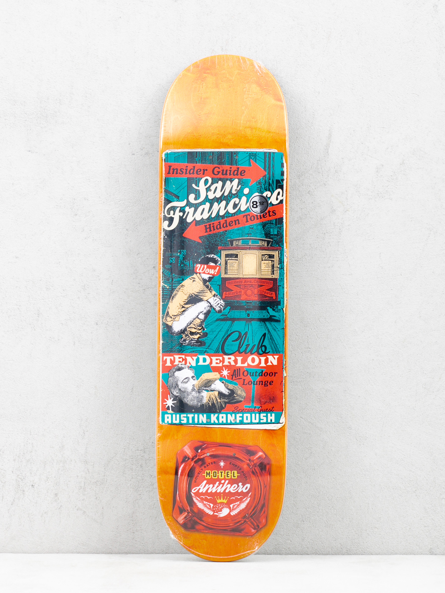 Antihero Kanfoush Motel Gördeszka lap (orange)