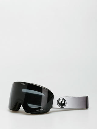 Dragon PXV Snowboard szemüveg (fade black/lumalens dark smoke/lumalens flash blue)