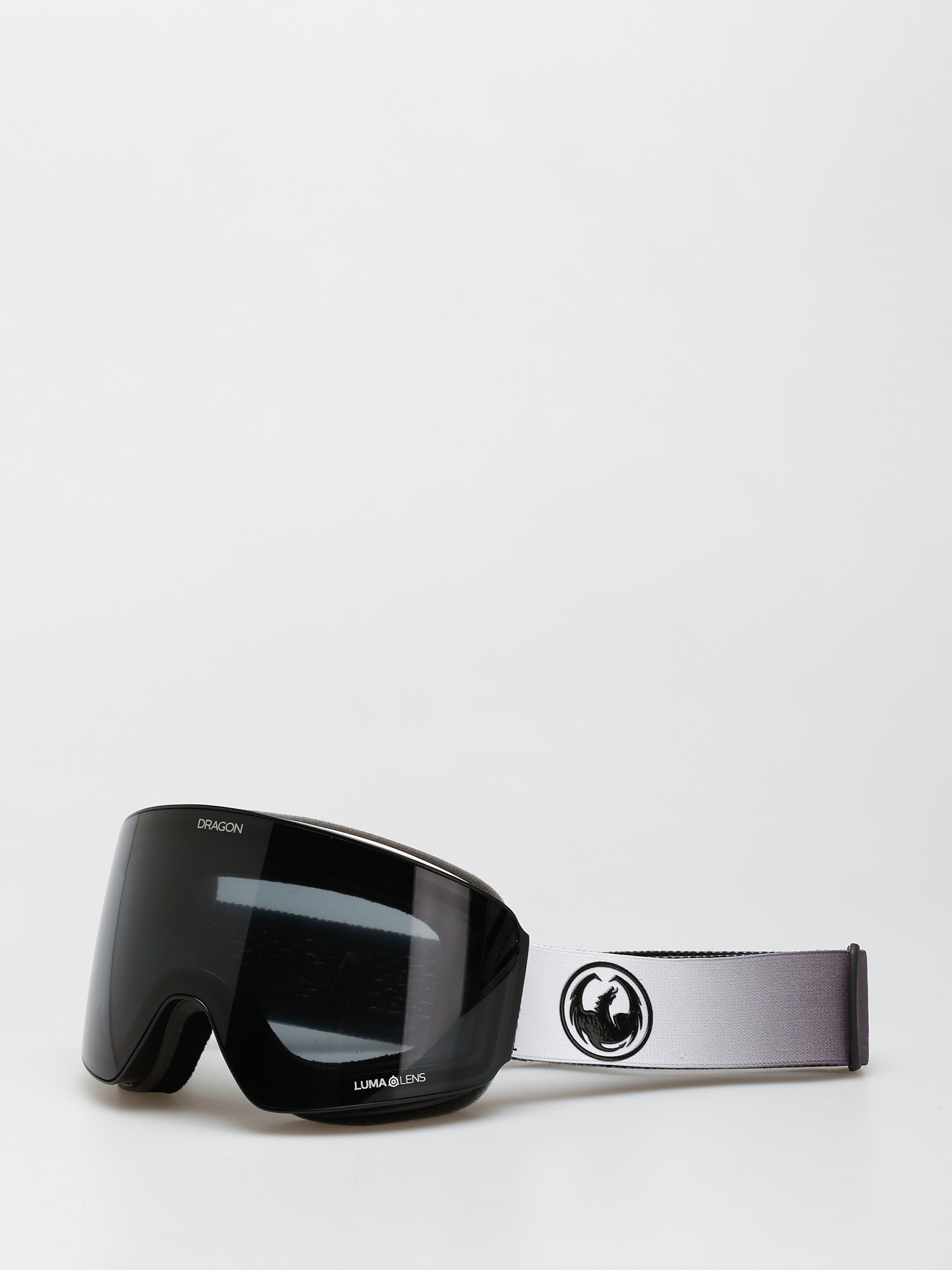 Dragon PXV Snowboard szemüveg (fade black/lumalens dark smoke/lumalens flash blue)