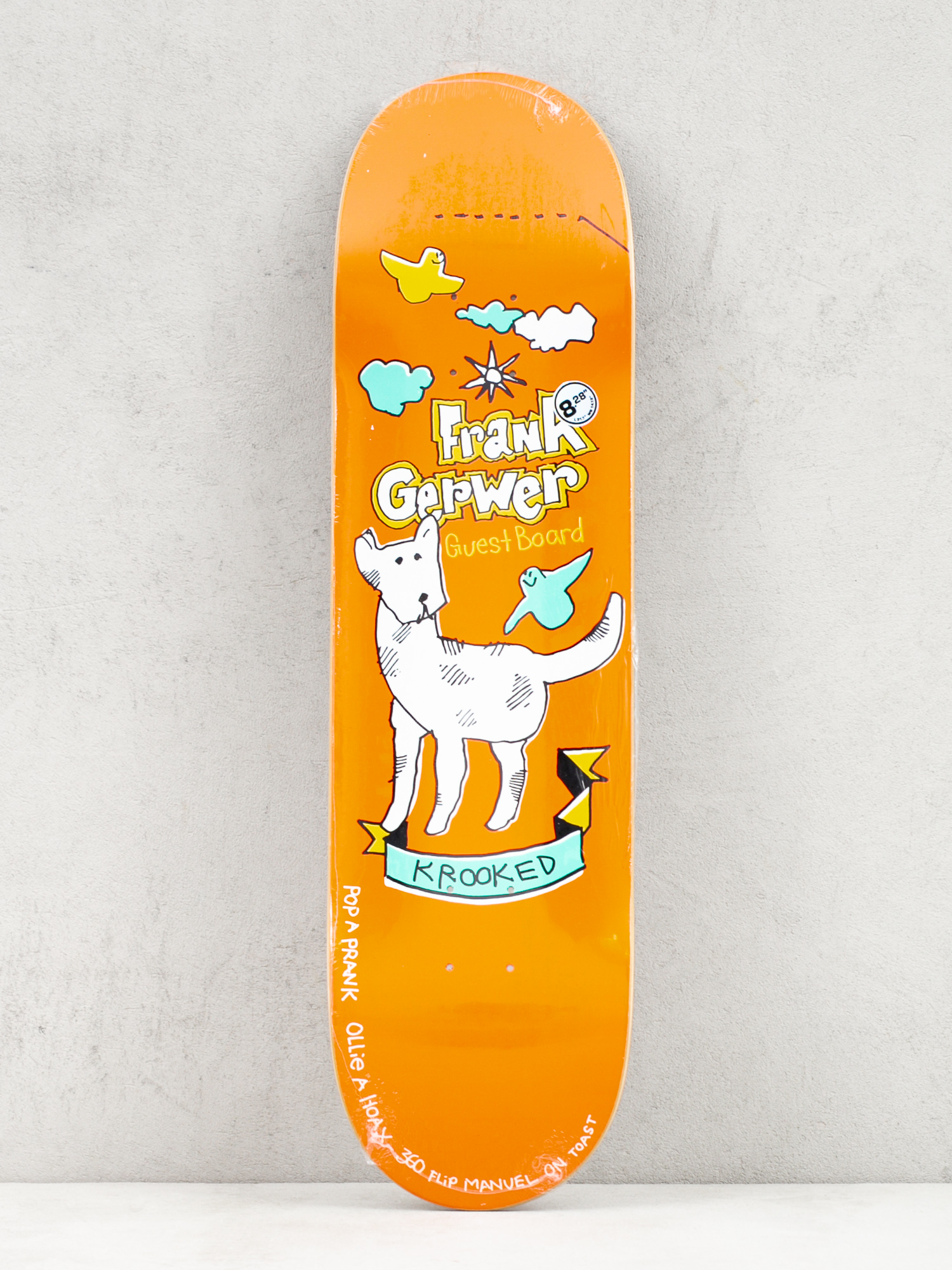 Krooked Sekret Guest Gördeszka lap (neon orange)