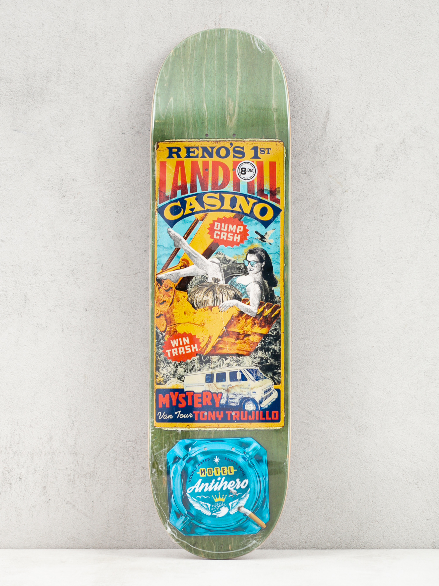 Antihero Trujillo Motel Gördeszka lap (green)