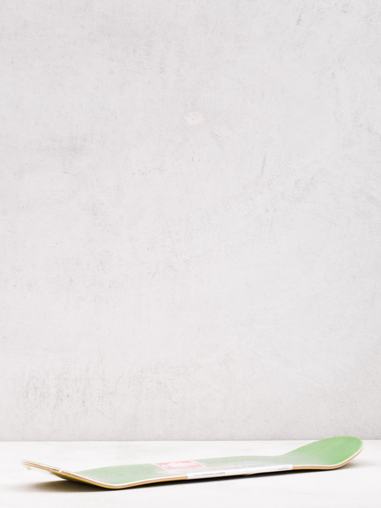 Girl Skateboard Bannerot Pictograph Gördeszka lap (yellow)