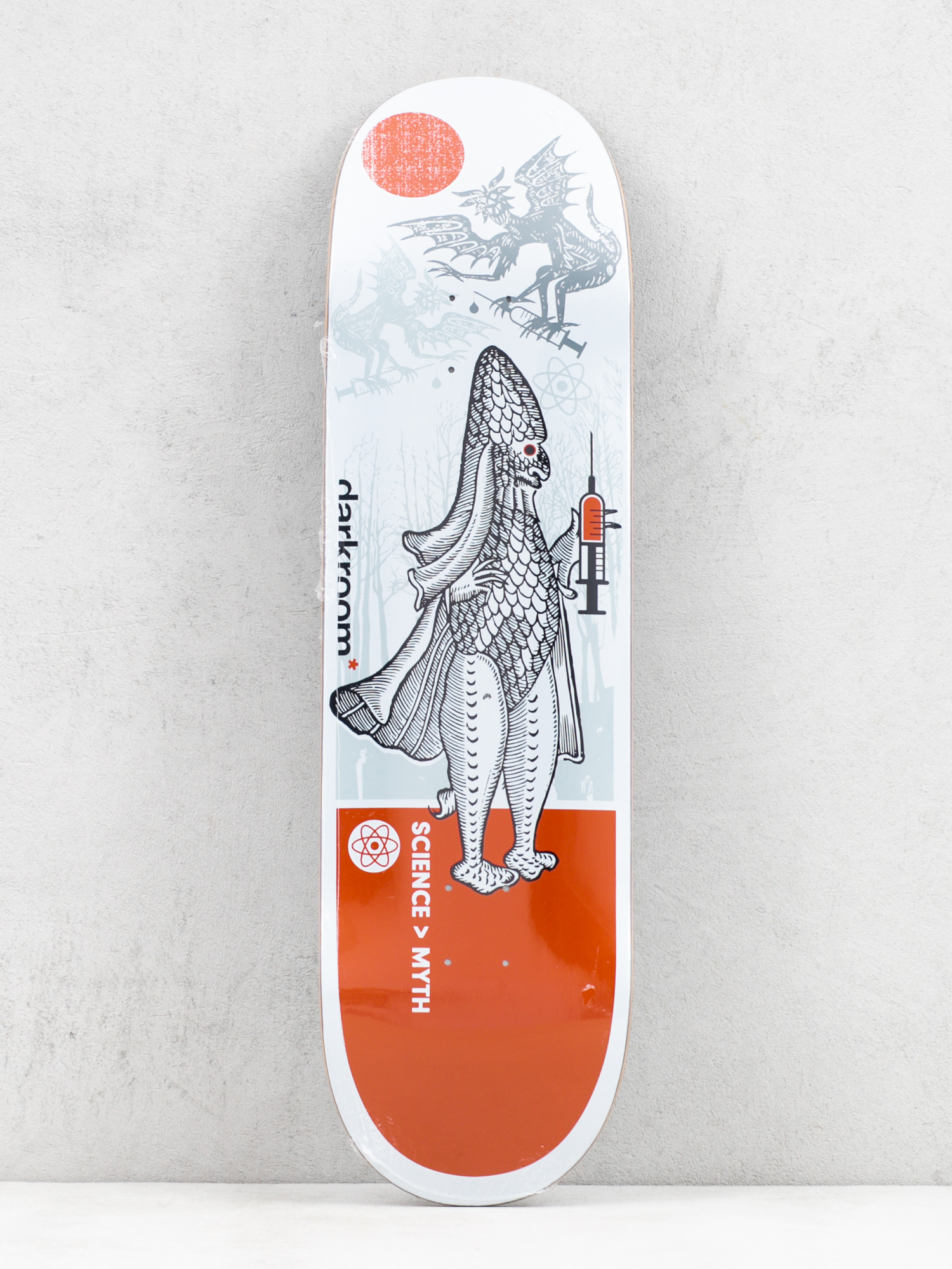 Darkroom Science Myth Gördeszka lap (white/red)