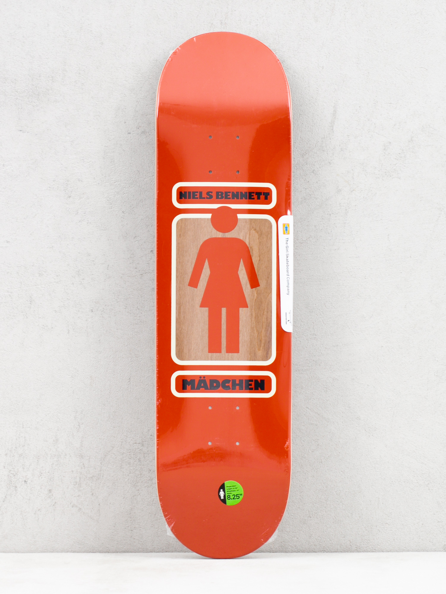 Girl Skateboard Bennett 93 Til W41 Gördeszka lap (red)