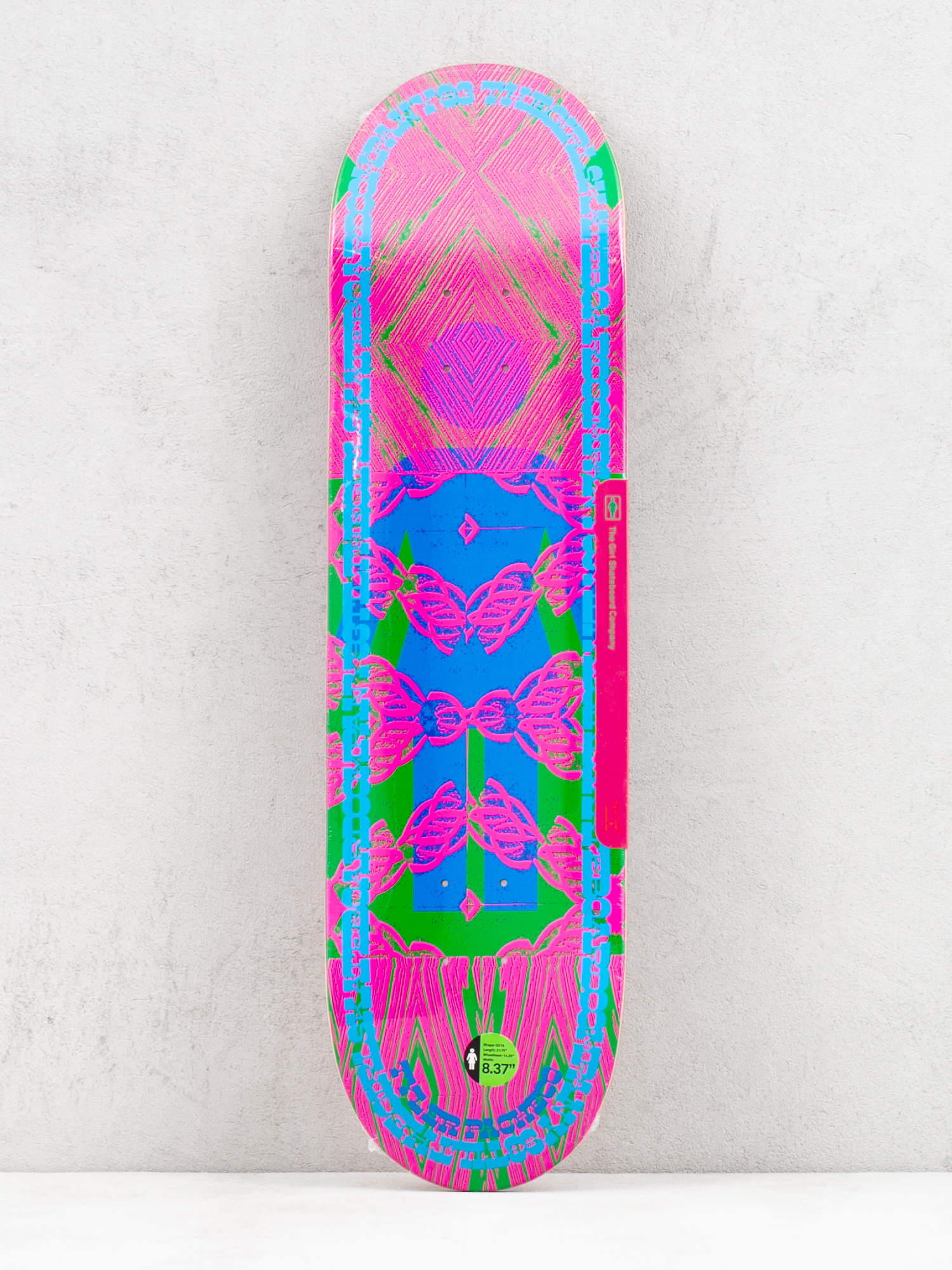 Girl Skateboard Pacheco Vibrations Gördeszka lap (green/pink)