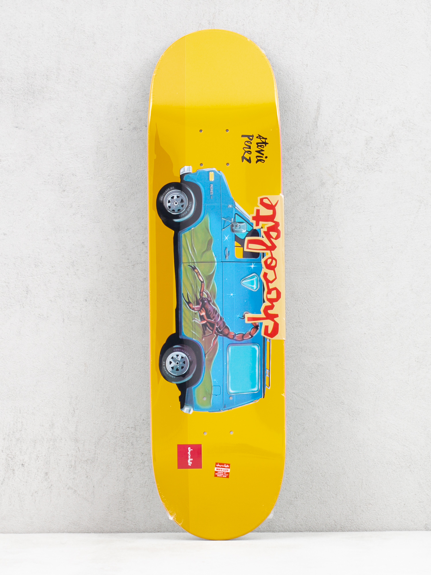 Chocolate Perez Vanners Gördeszka lap (mustard)