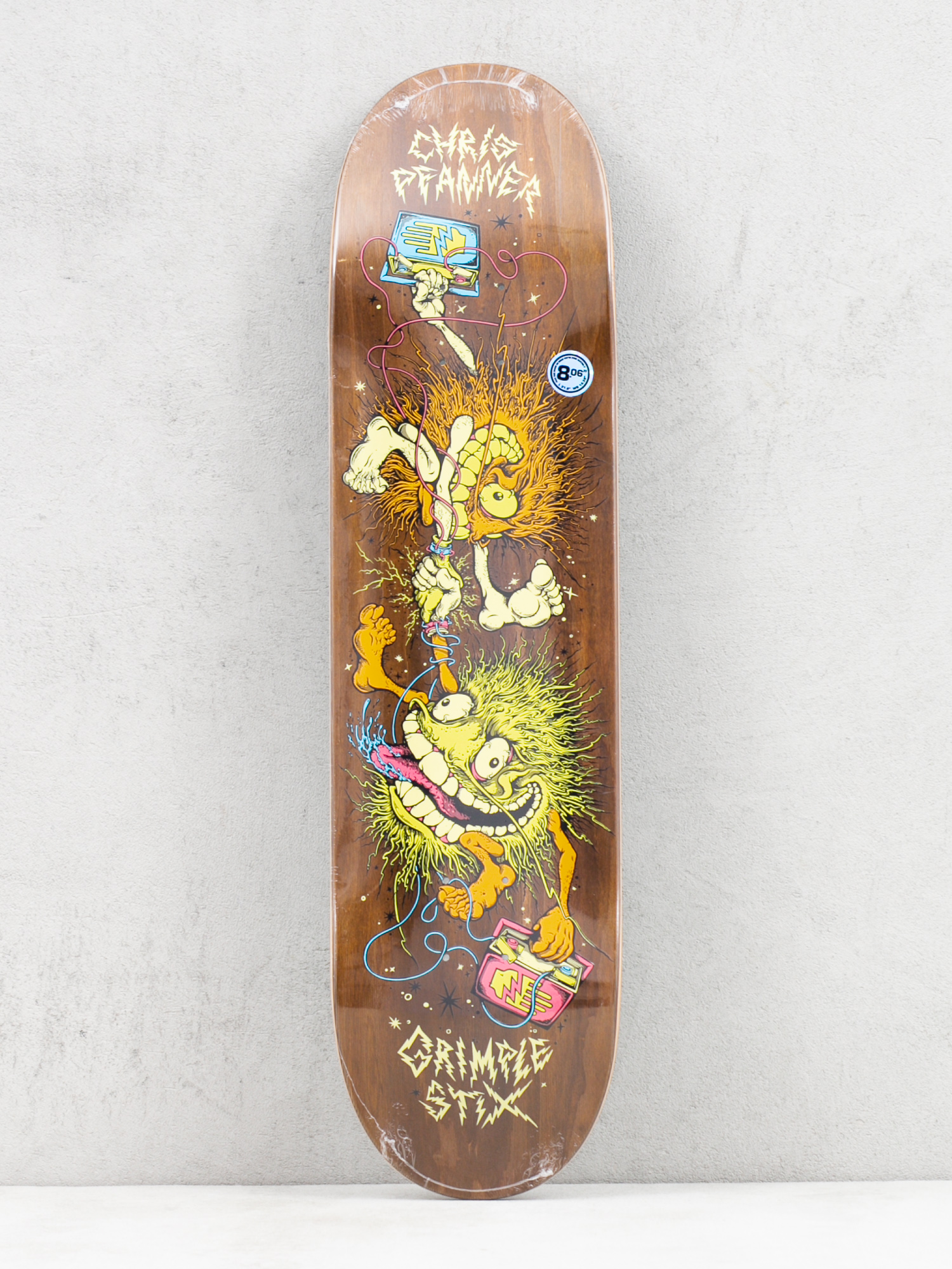 Antihero Pfanner Quest Grimp Gördeszka lap (brown)