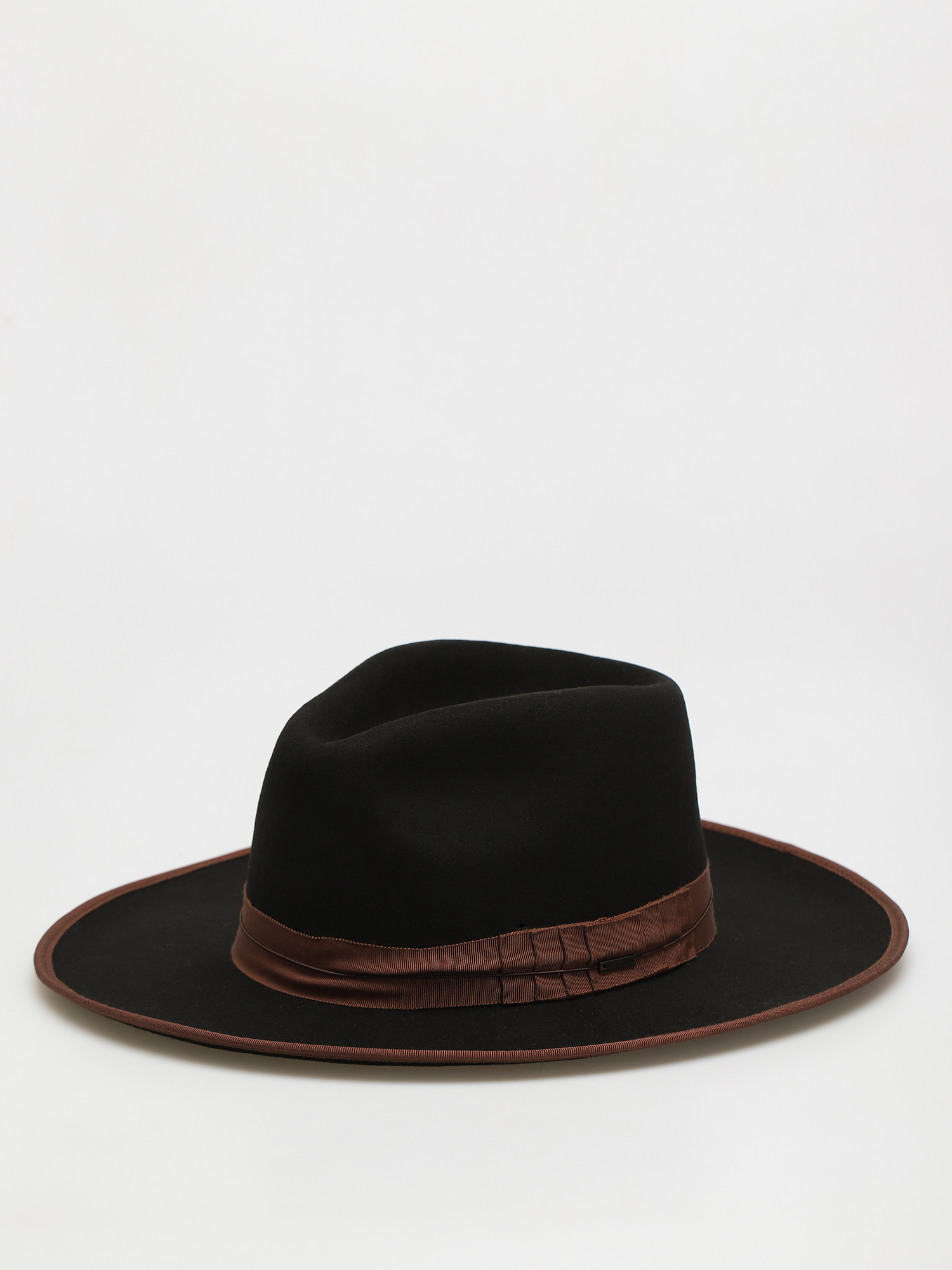 Brixton Reno Fedora Kalap (black/brown)