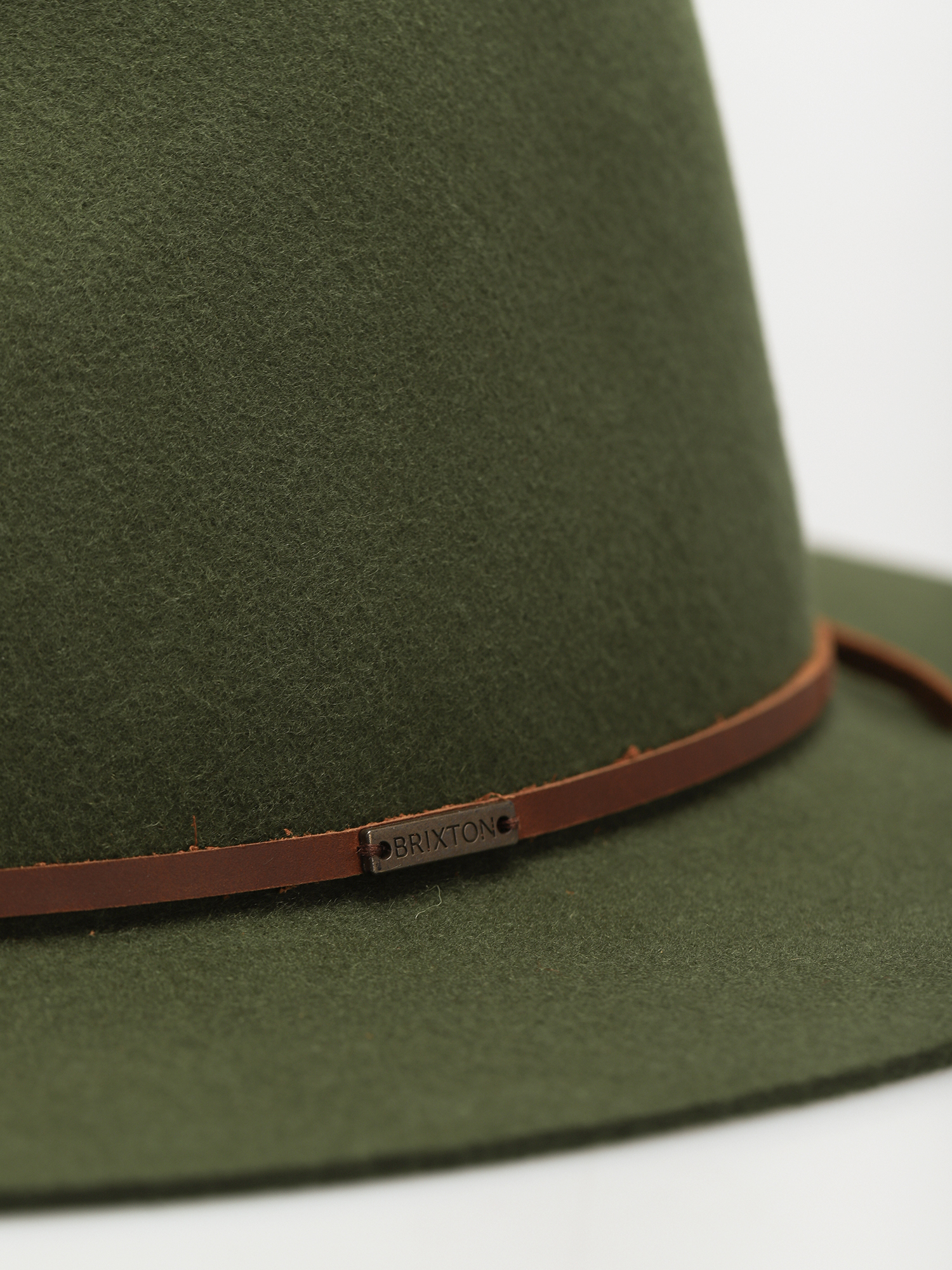 Brixton Wesley Fedora Kalap (clover green)